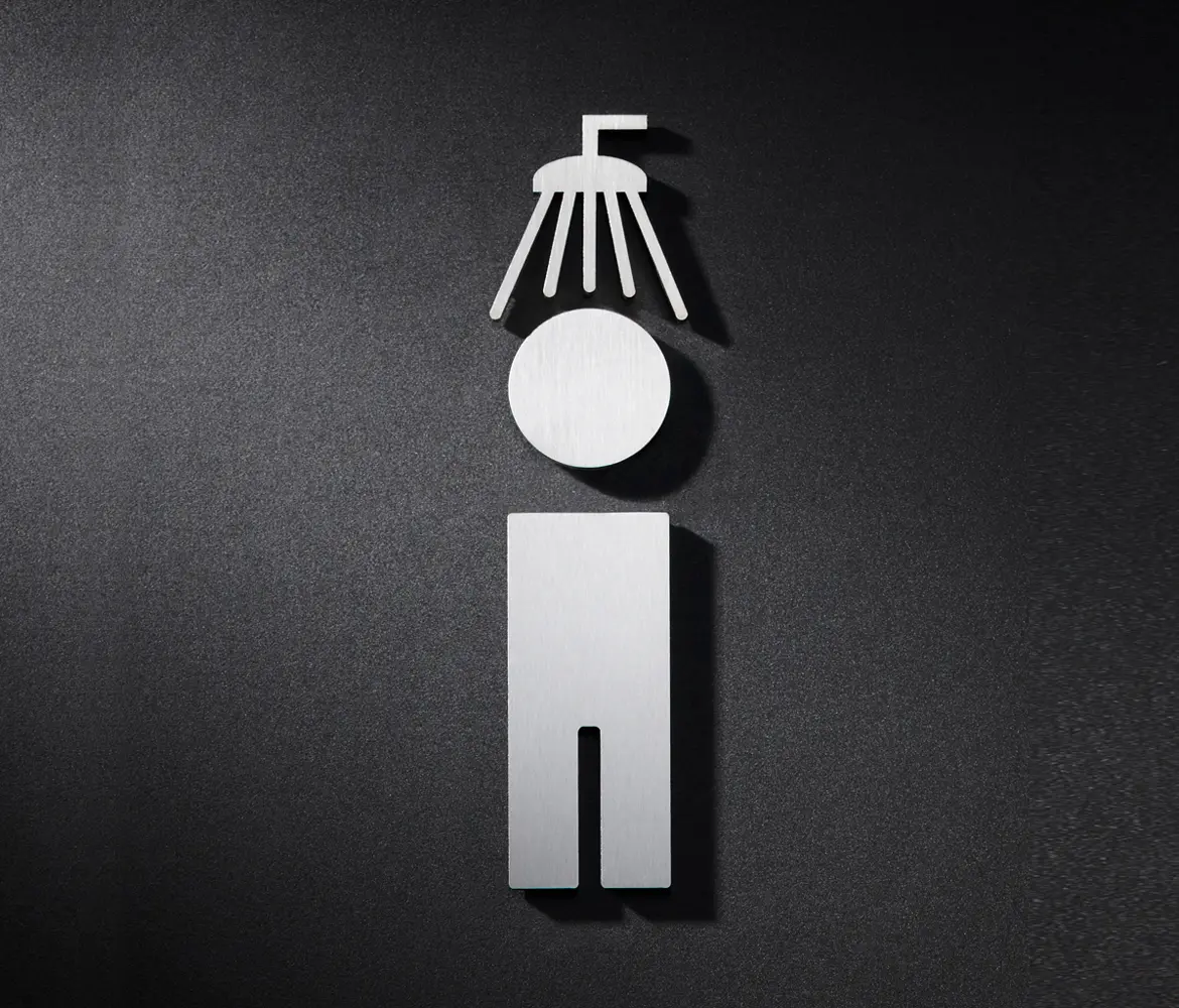 PHOS Design - Men's shower pictogram