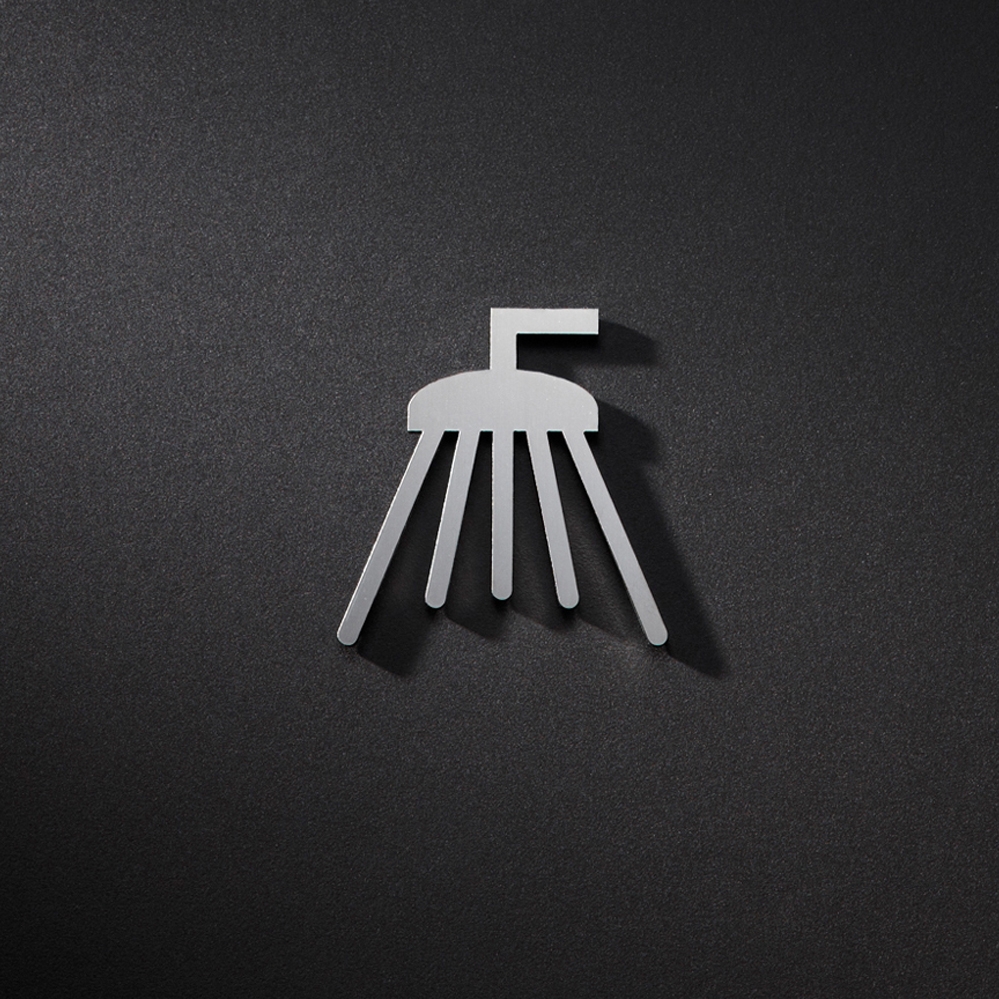Afficher le produit Pictogramme douche du fabricant PHOS Design