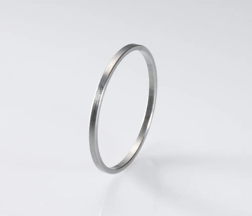 PHOS Design - Curtain ring with pleat hook, width 3 mm for Ø12 mm curtain rods