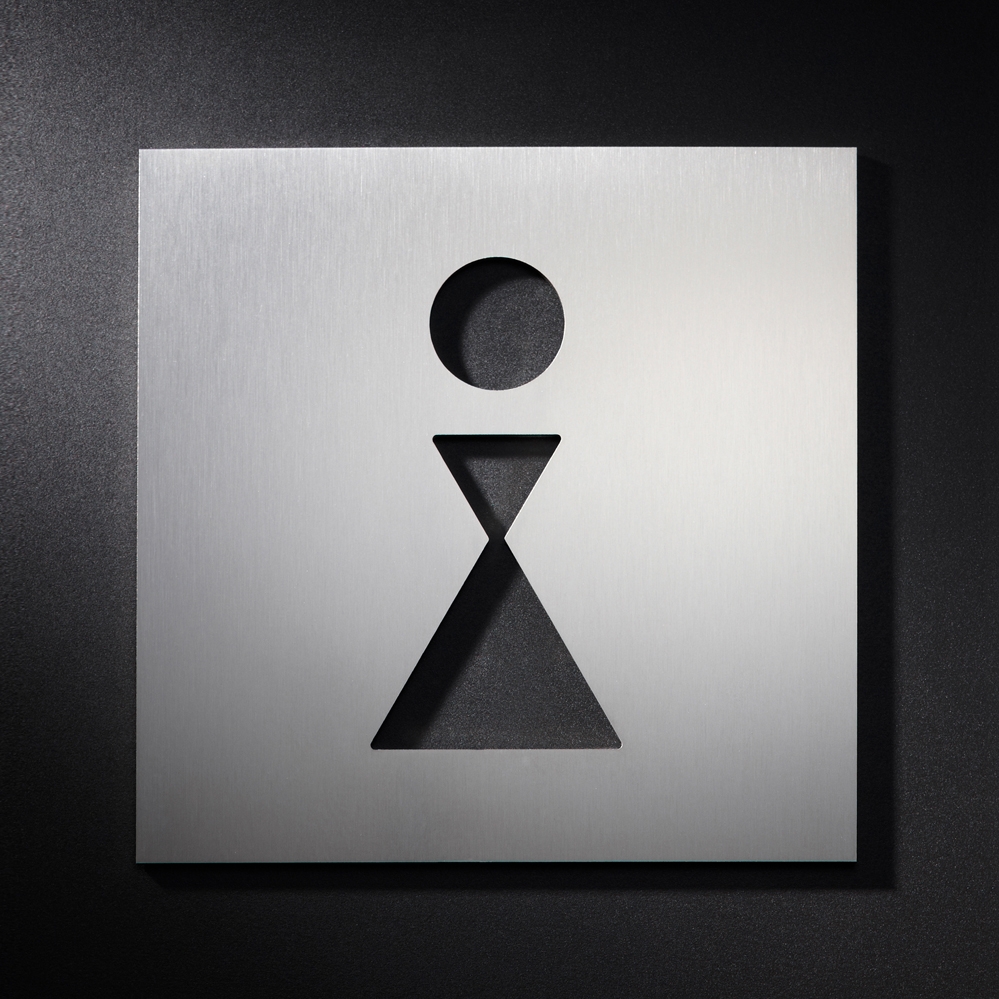 Display product WC shield ladies from manufacturer PHOS Design