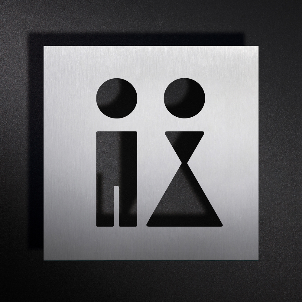 Mostra il prodotto Cartello WC per uomini e donne del produttore PHOS Design