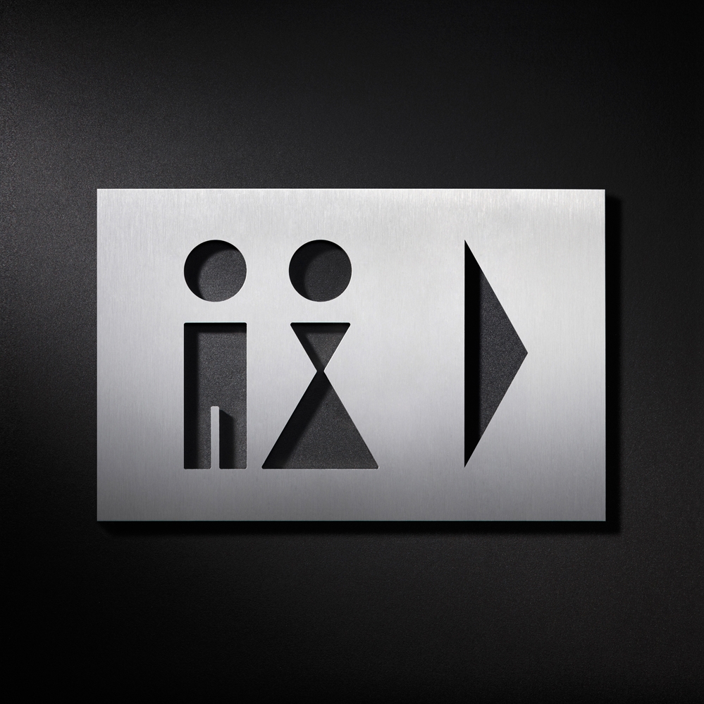 Mostra il prodotto Combinazione di scudi WC, destra del produttore PHOS Design