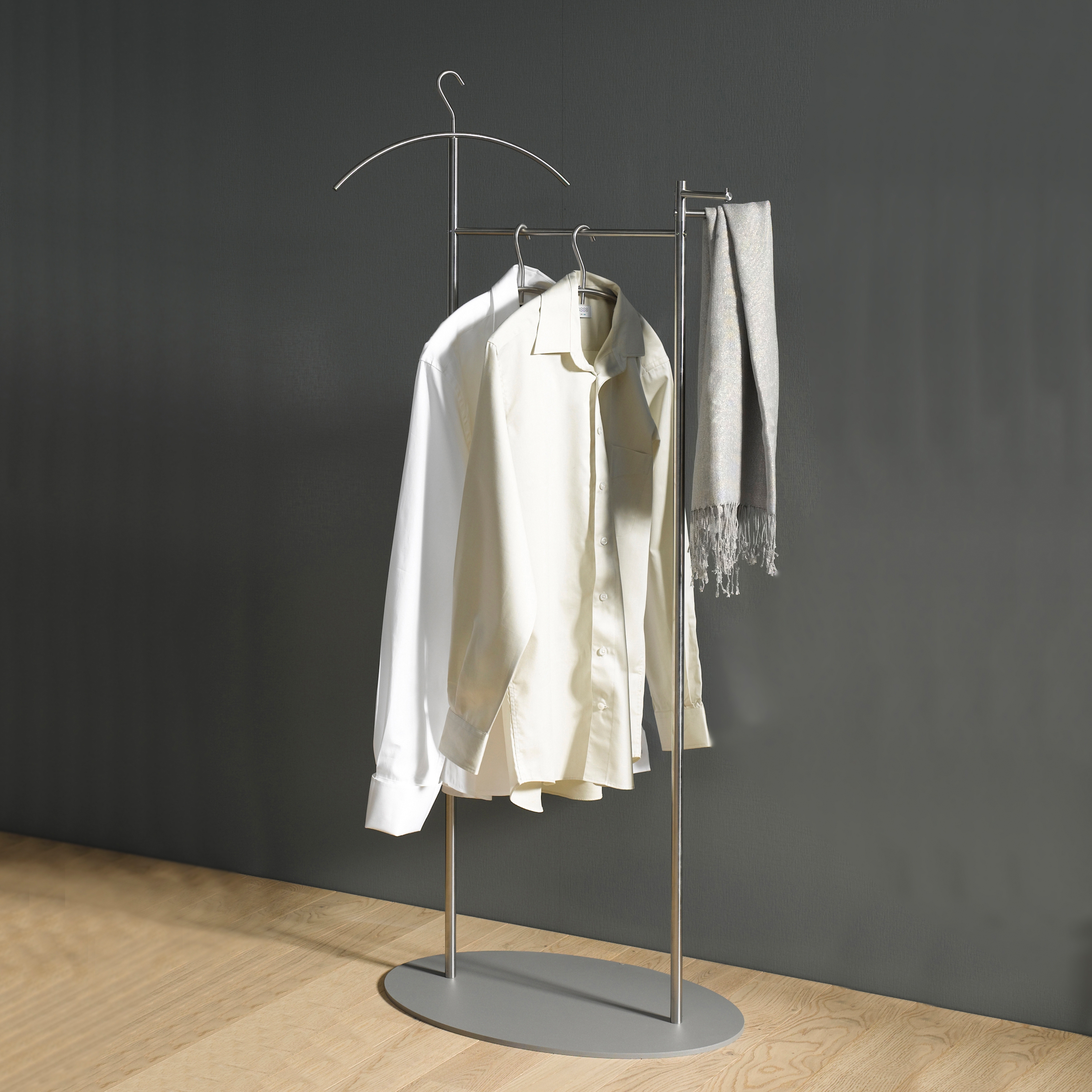 Mostrar el producto Silent servant, oval base plate in gray del fabricante PHOS Design