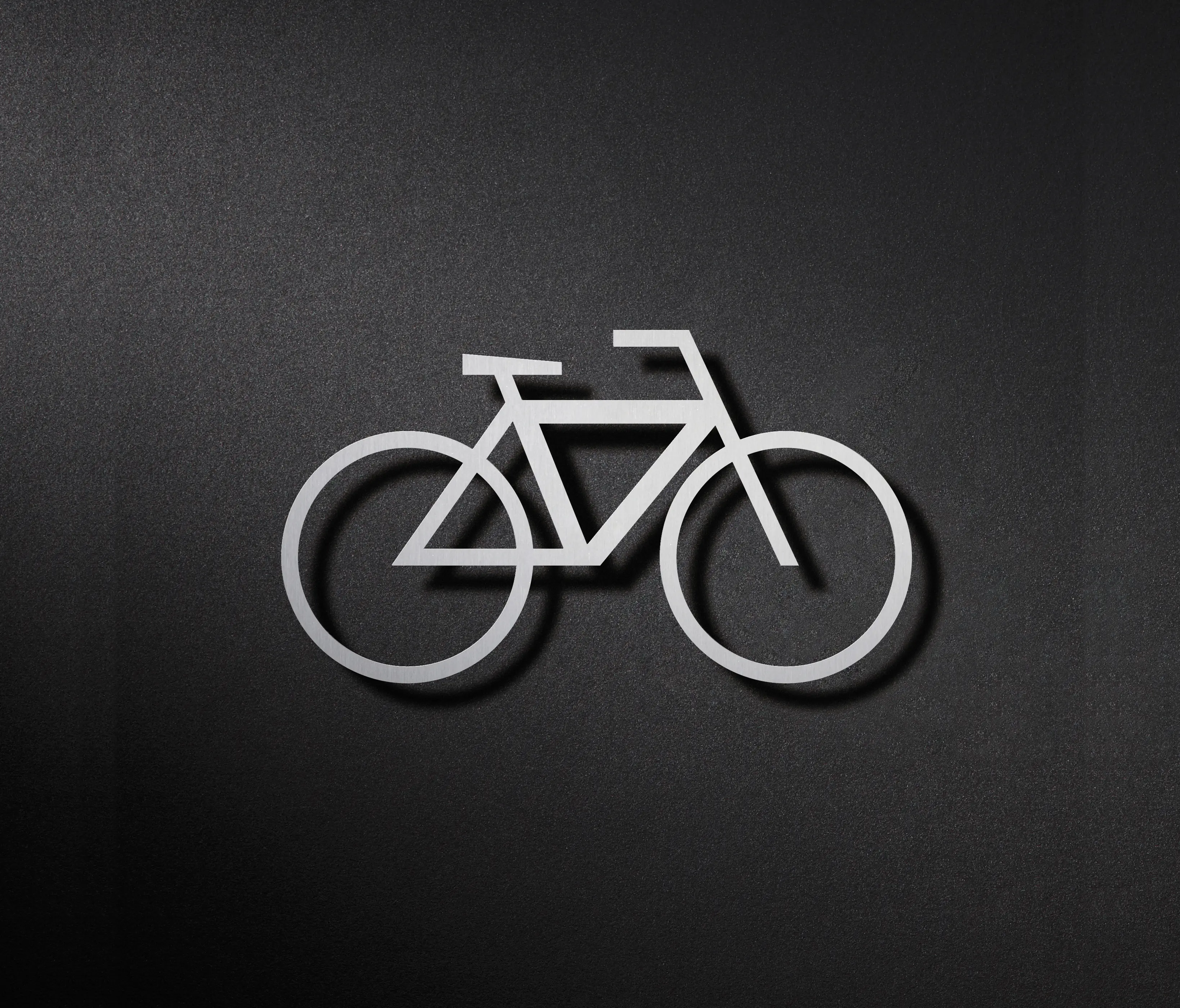 PHOS Design - Piktogramm Fahrrad Stellplatz Fahrradkeller