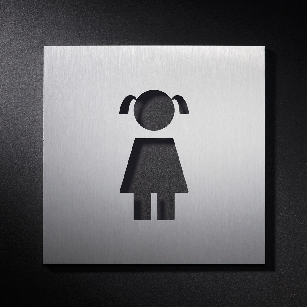 Mostra il prodotto Segno WC bambini ragazze del produttore PHOS Design