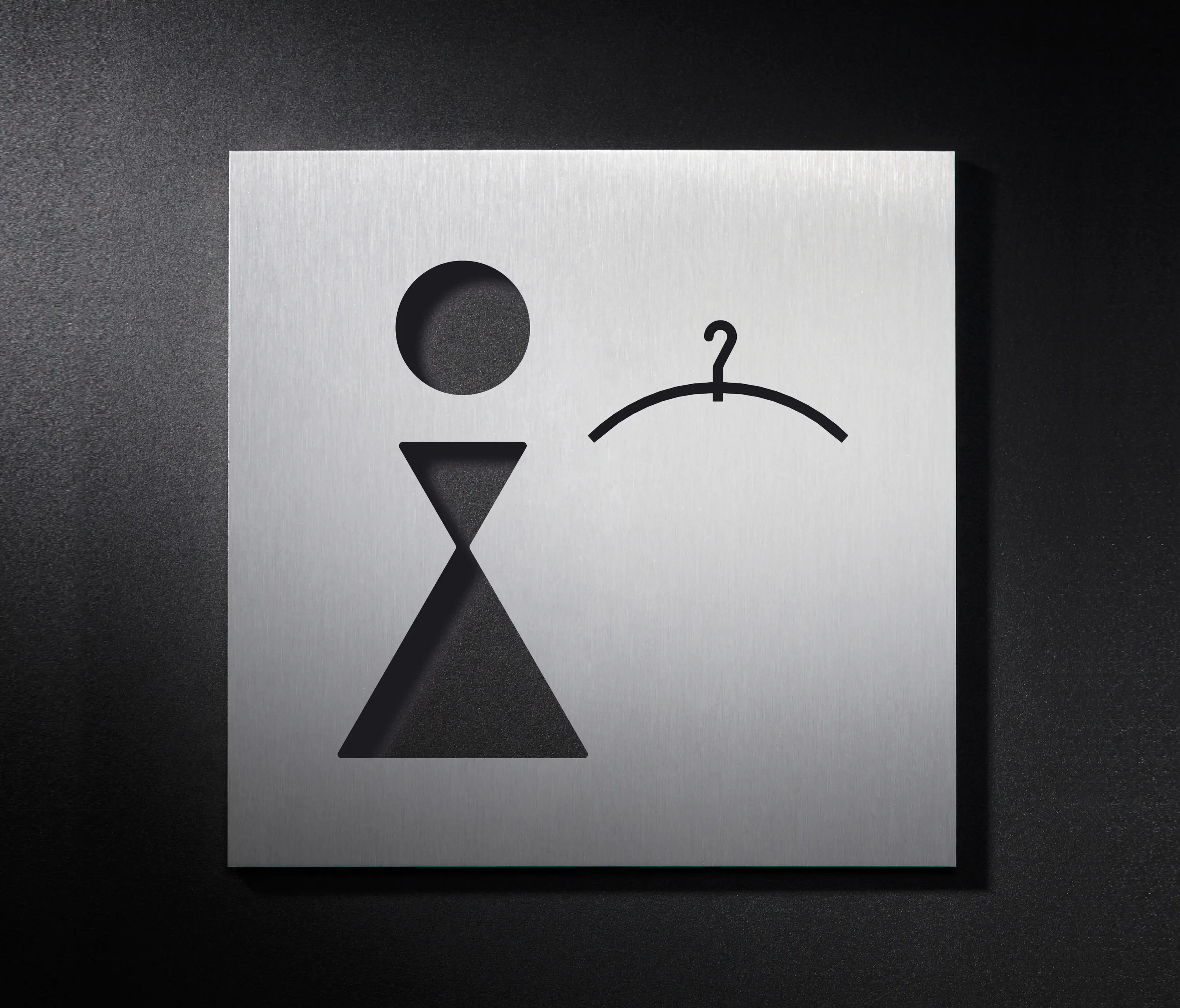 PHOS Design - Changing room ladies sign