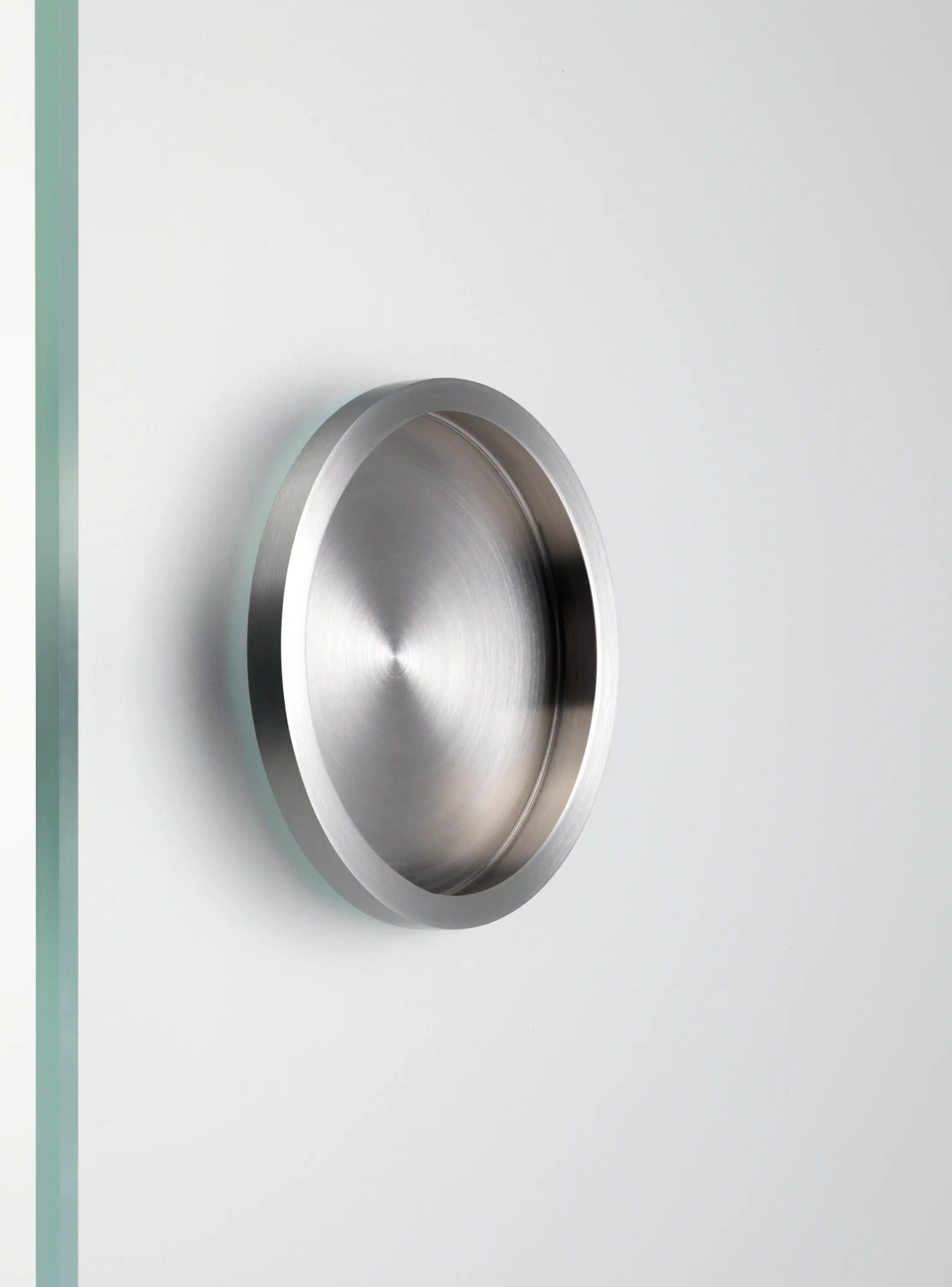 PHOS Design - Maniglia a conchiglia piatta Ø70 mm, rotonda