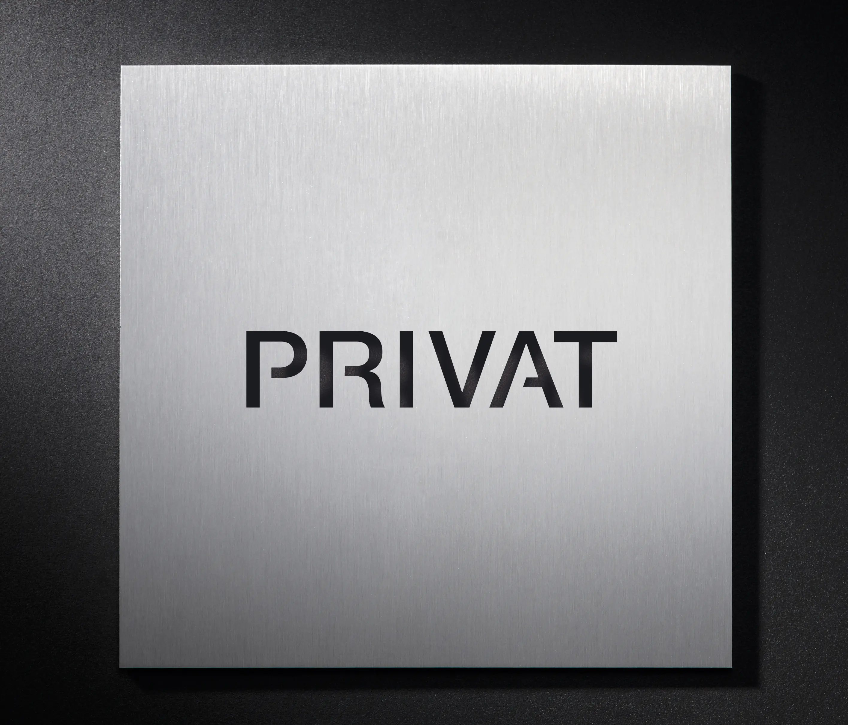 PHOS Design - PRIVATE sign