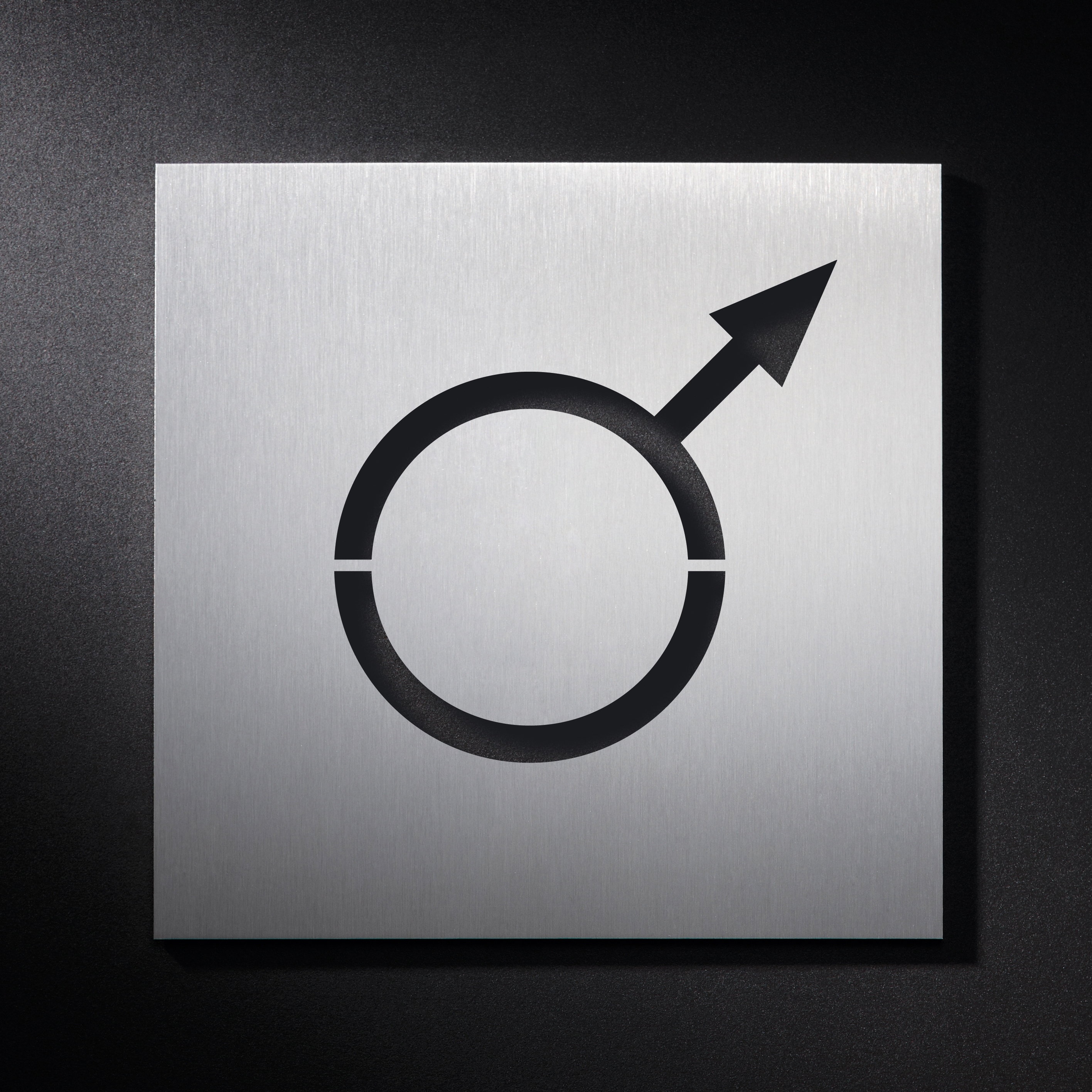 Afficher le produit Panneau WC hommes du fabricant PHOS Design