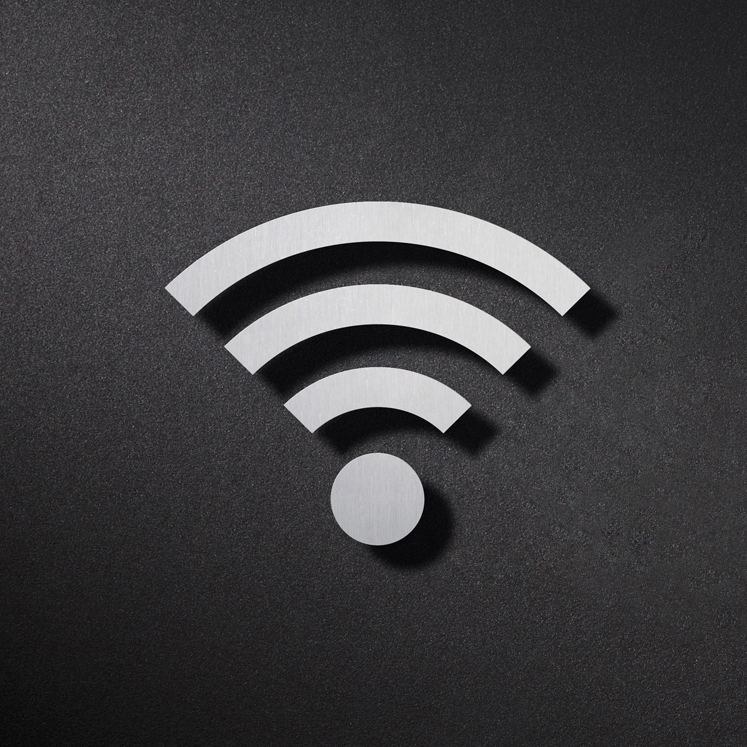 Display product Pictogram WLAN / Wi-Fi areas from manufacturer PHOS Design