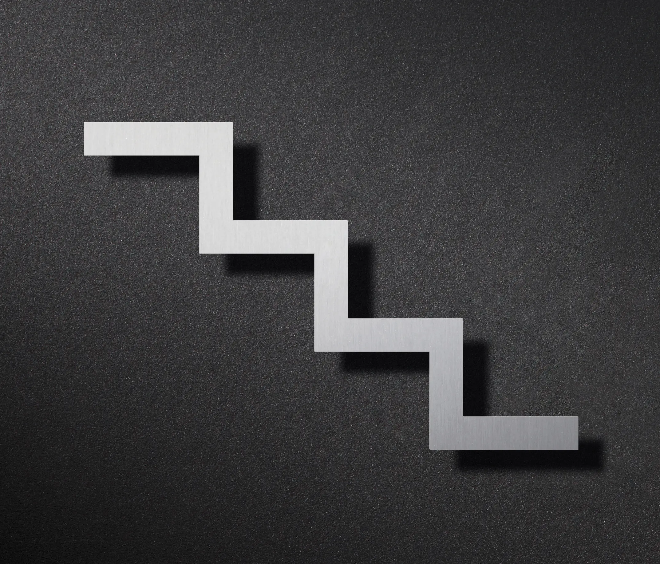 PHOS Design - Piktogramm Treppe von oben links