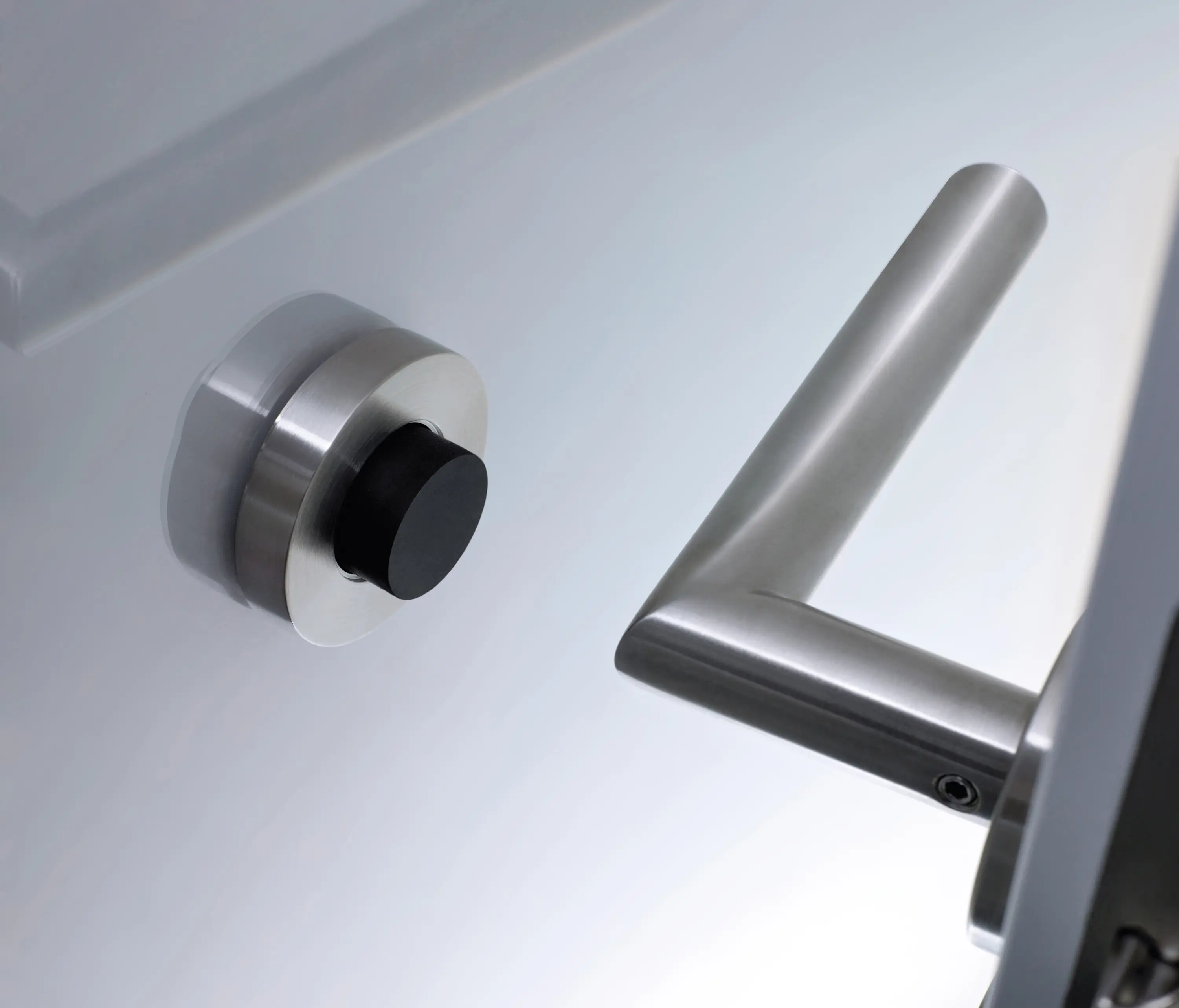 PHOS Design - Kleiner Wand Türstopper verschraubt, 2 cm hoch