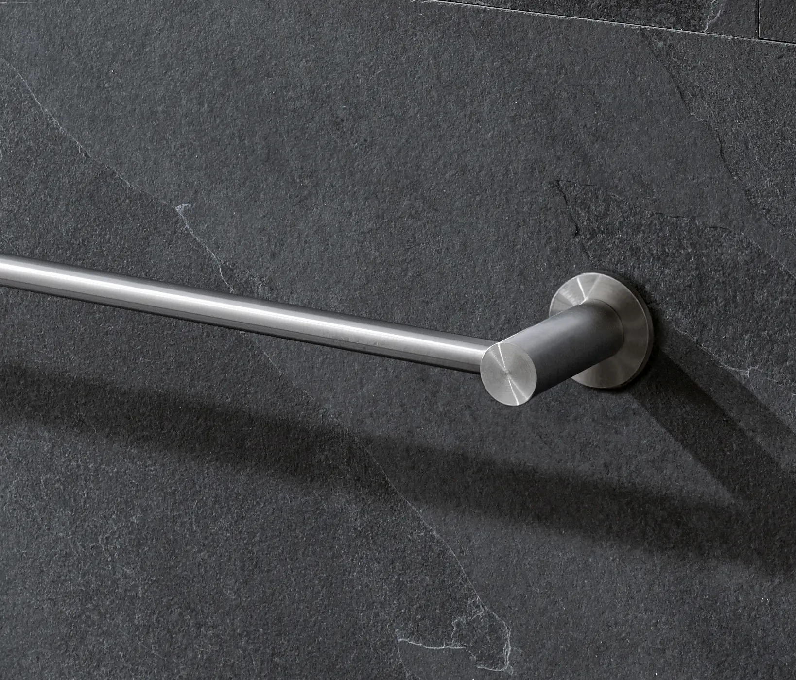 PHOS Design - Endstangenhalter für Stange Ø12 mm (kurzer Wandabstand)