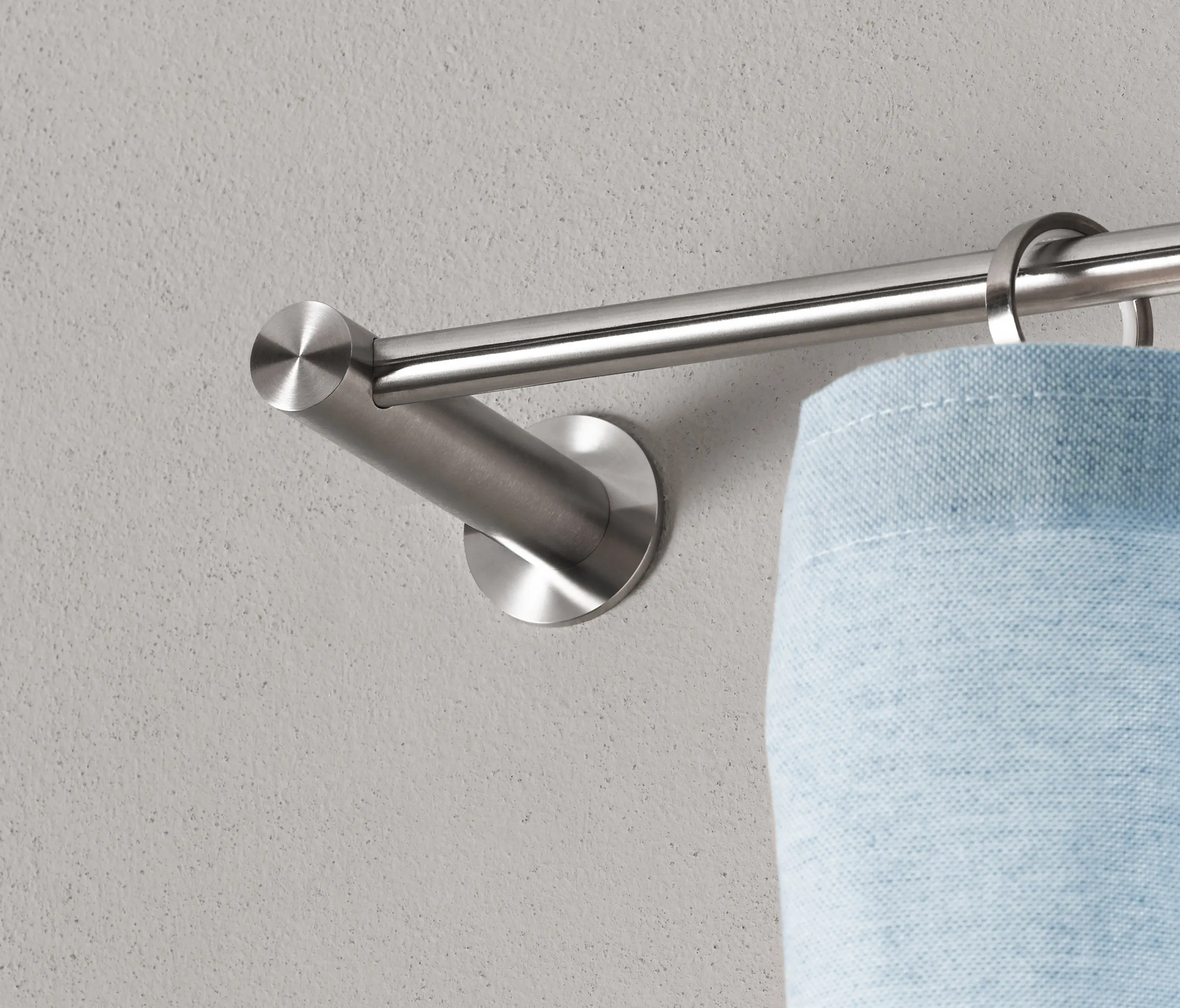 PHOS Design - Endstangenhalter für Stange Ø12 mm (mittlerer Wandabstand)