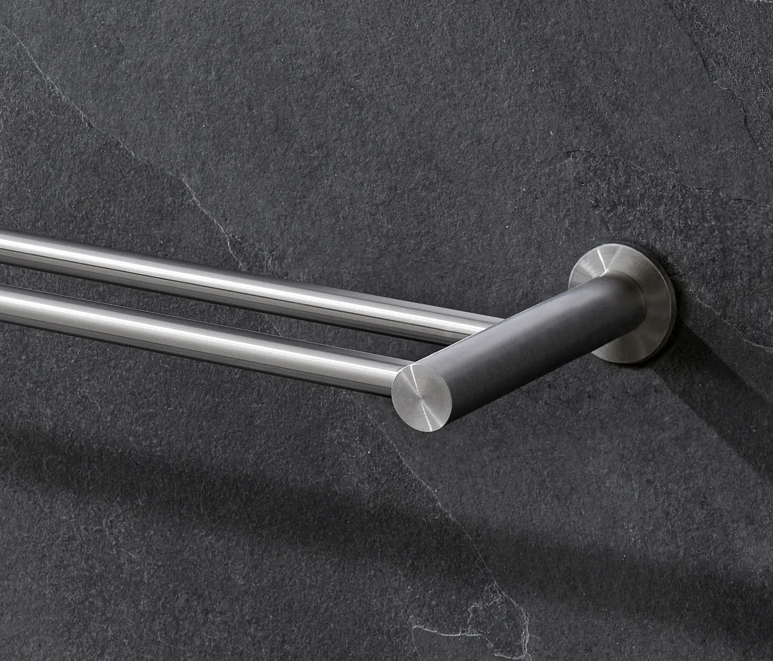 PHOS Design - End rod holder for rod Ø12 mm (large wall distance)