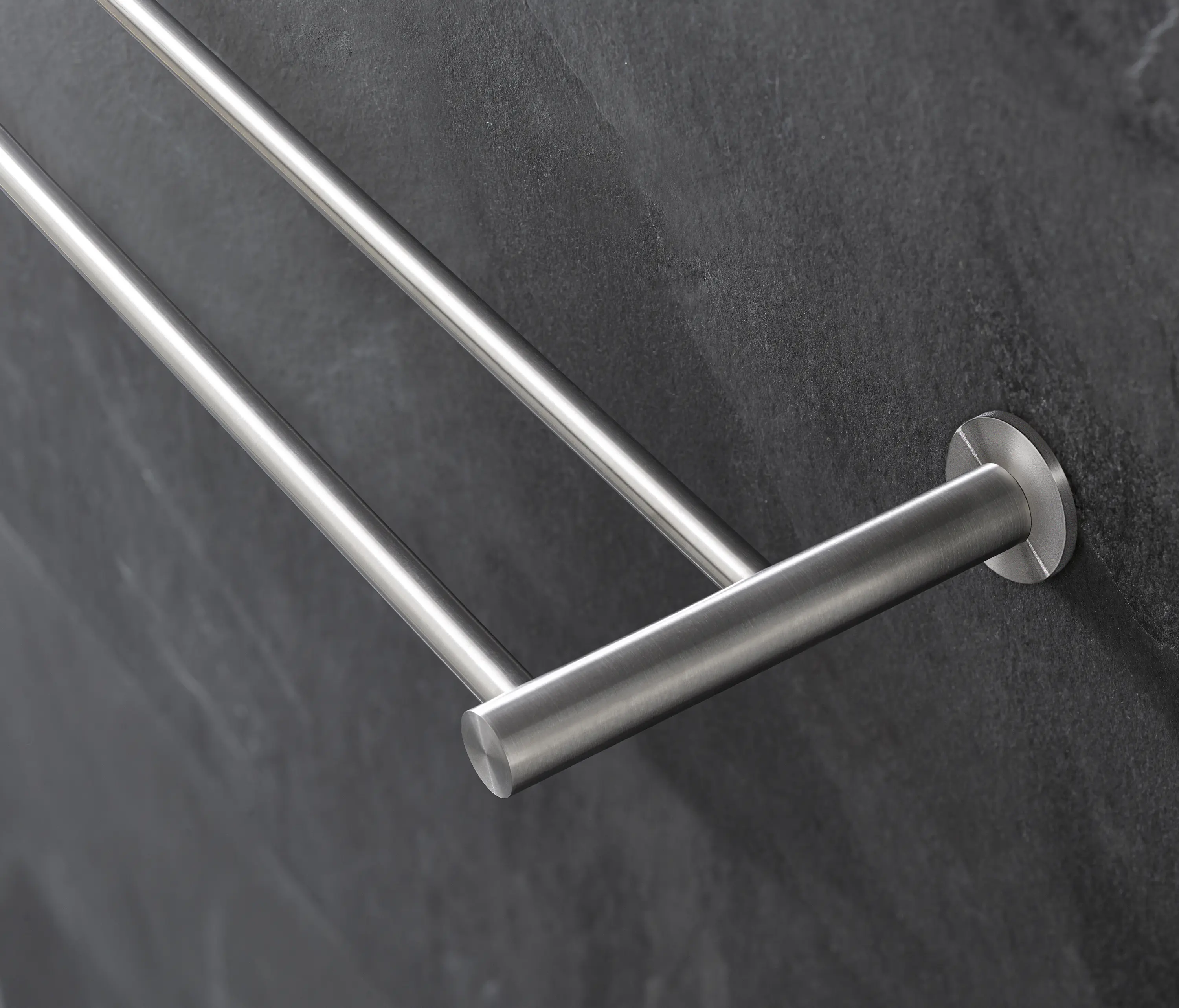 PHOS Design - End rod holder for rod Ø12 mm (large wall distance)