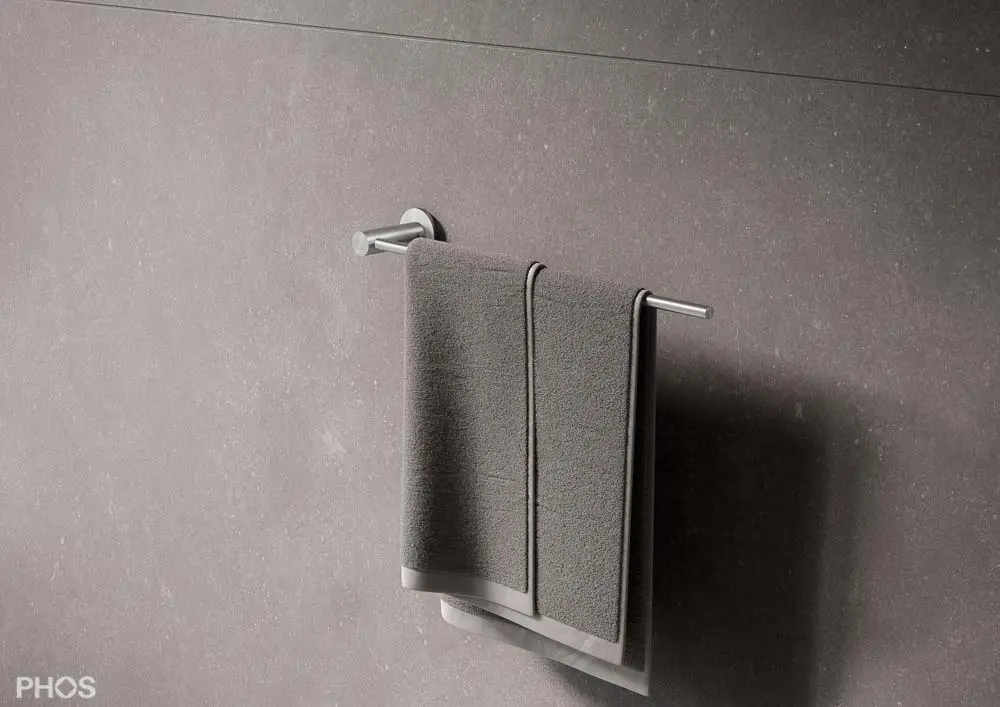 PHOS Design - Towel rail open at one end