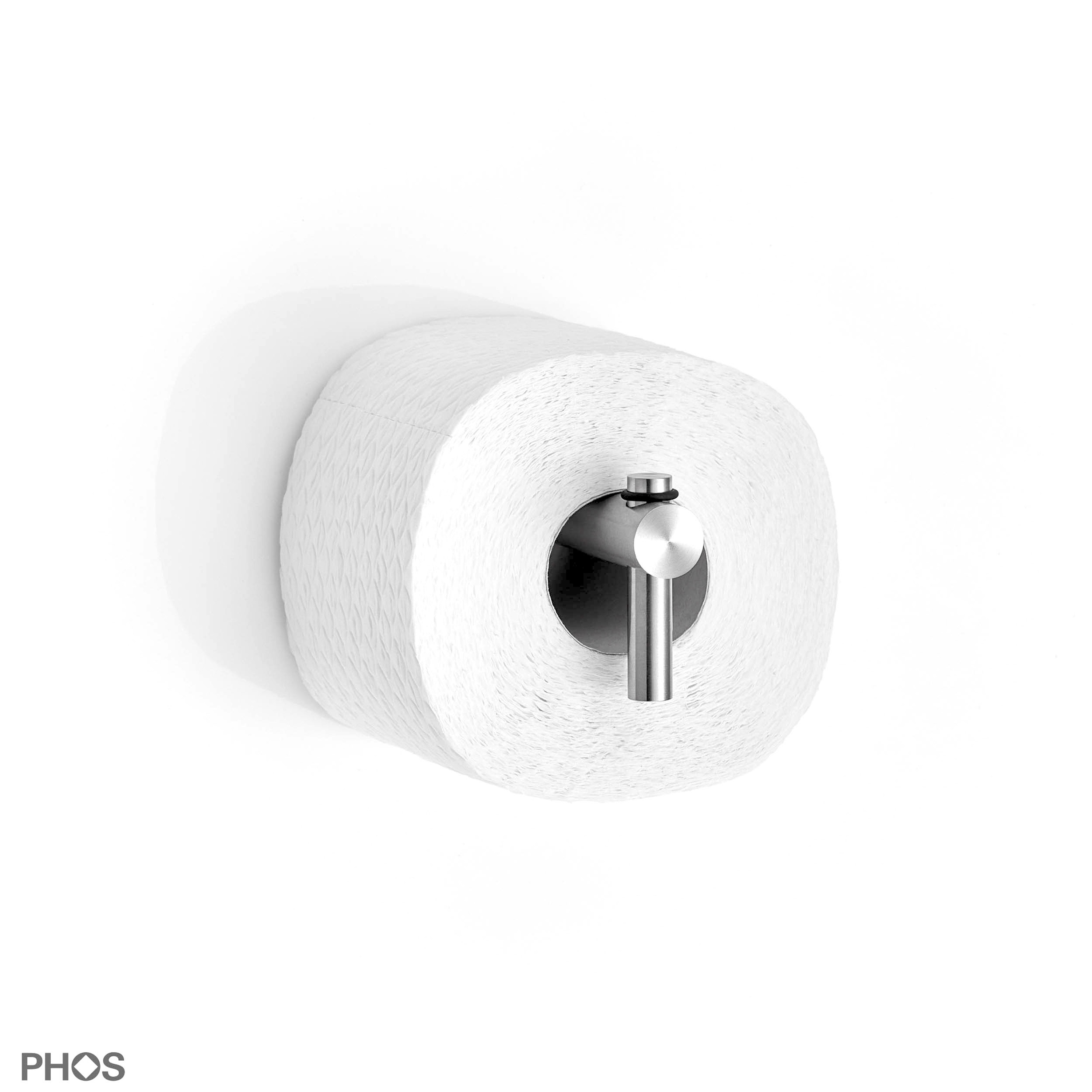 Produkt Minimalist stainless steel toilet roll holder - screw-fixed des Herstellers PHOS Design anzeigen