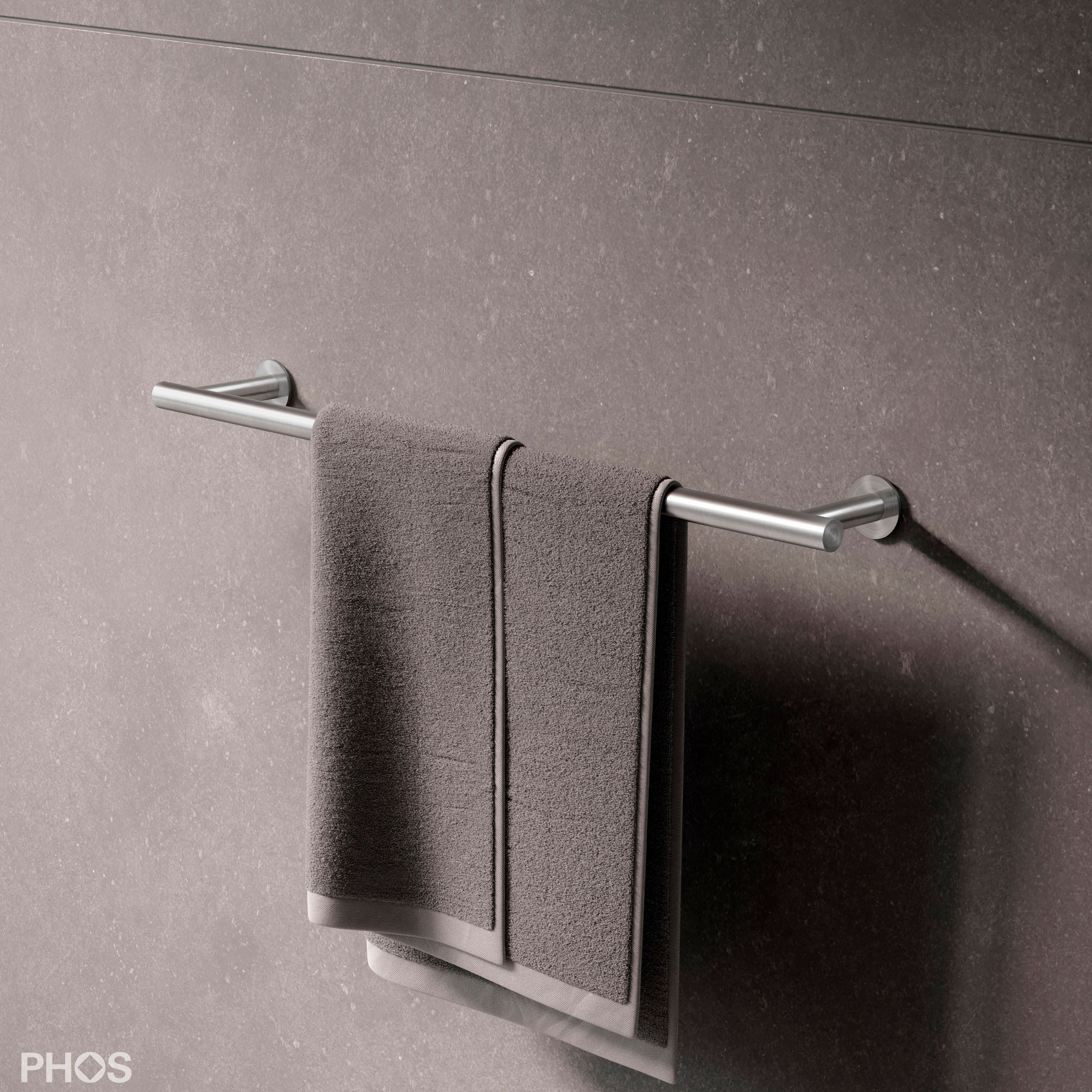 Produkt Handtuchstange 60 cm, verschraubt des Herstellers PHOS Design anzeigen