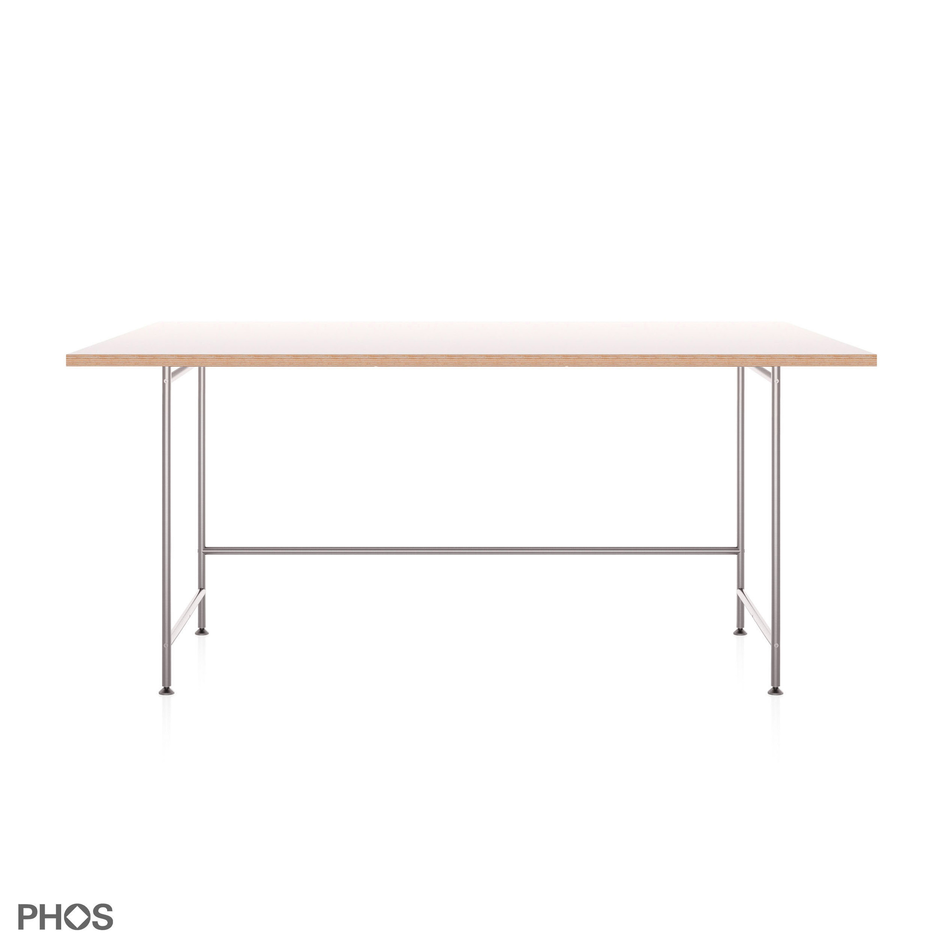 Produkt Karlsruher Tisch - Schreibtisch - weiß - 160x80 cm des Herstellers PHOS Design anzeigen