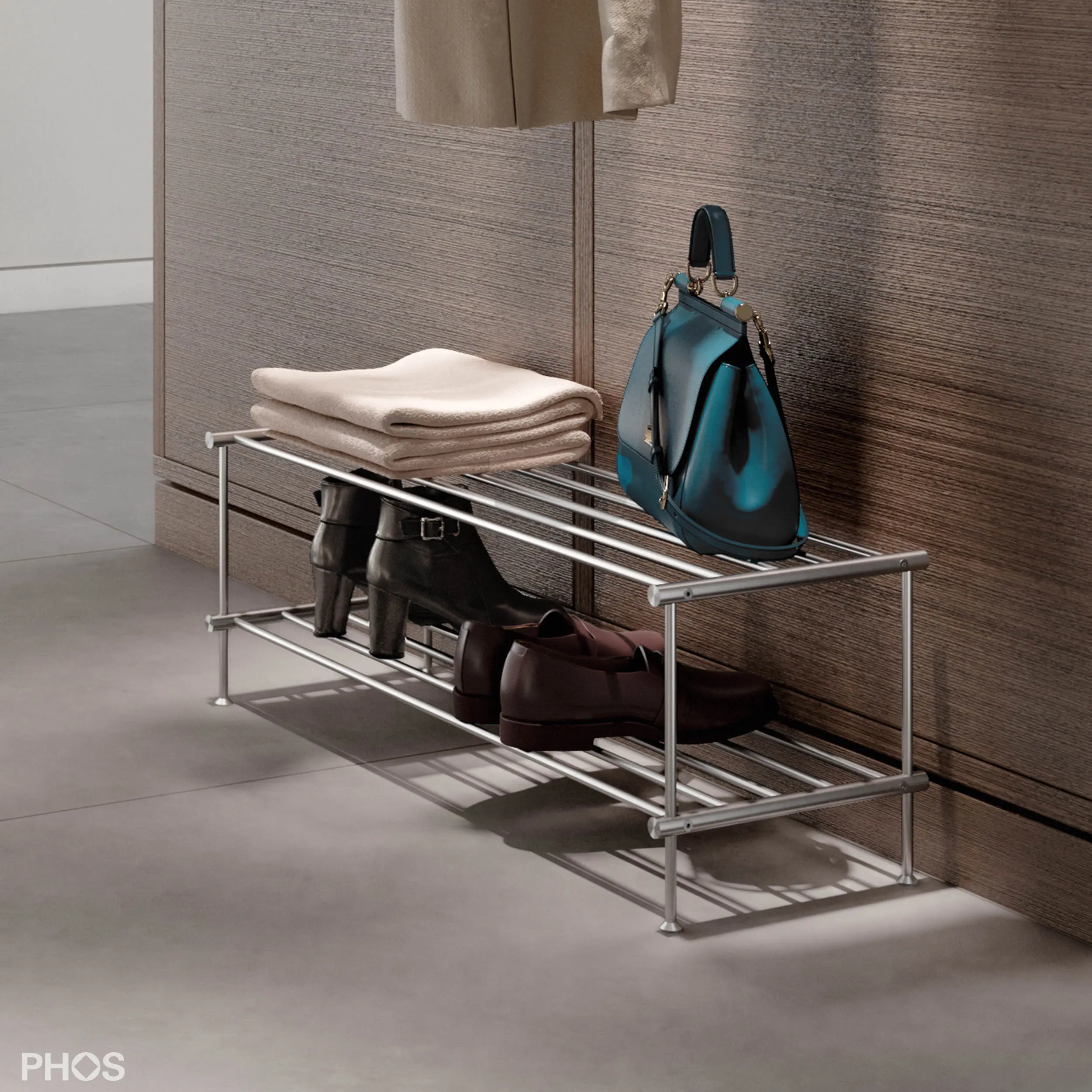 PHOS Design - Scarpiera a 2 livelli - larghezza 80 cm