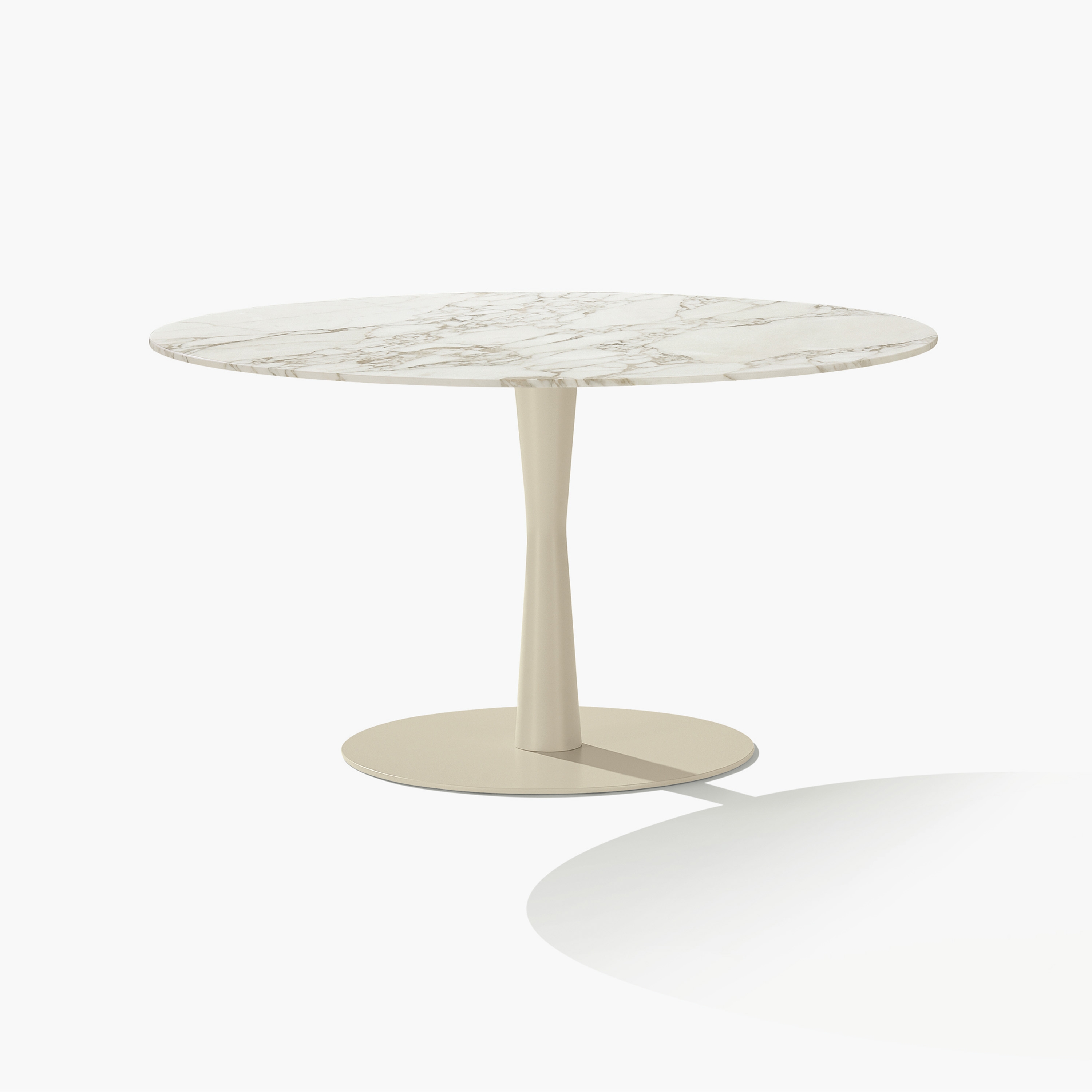 Display product Flute table from manufacturer Poliform
