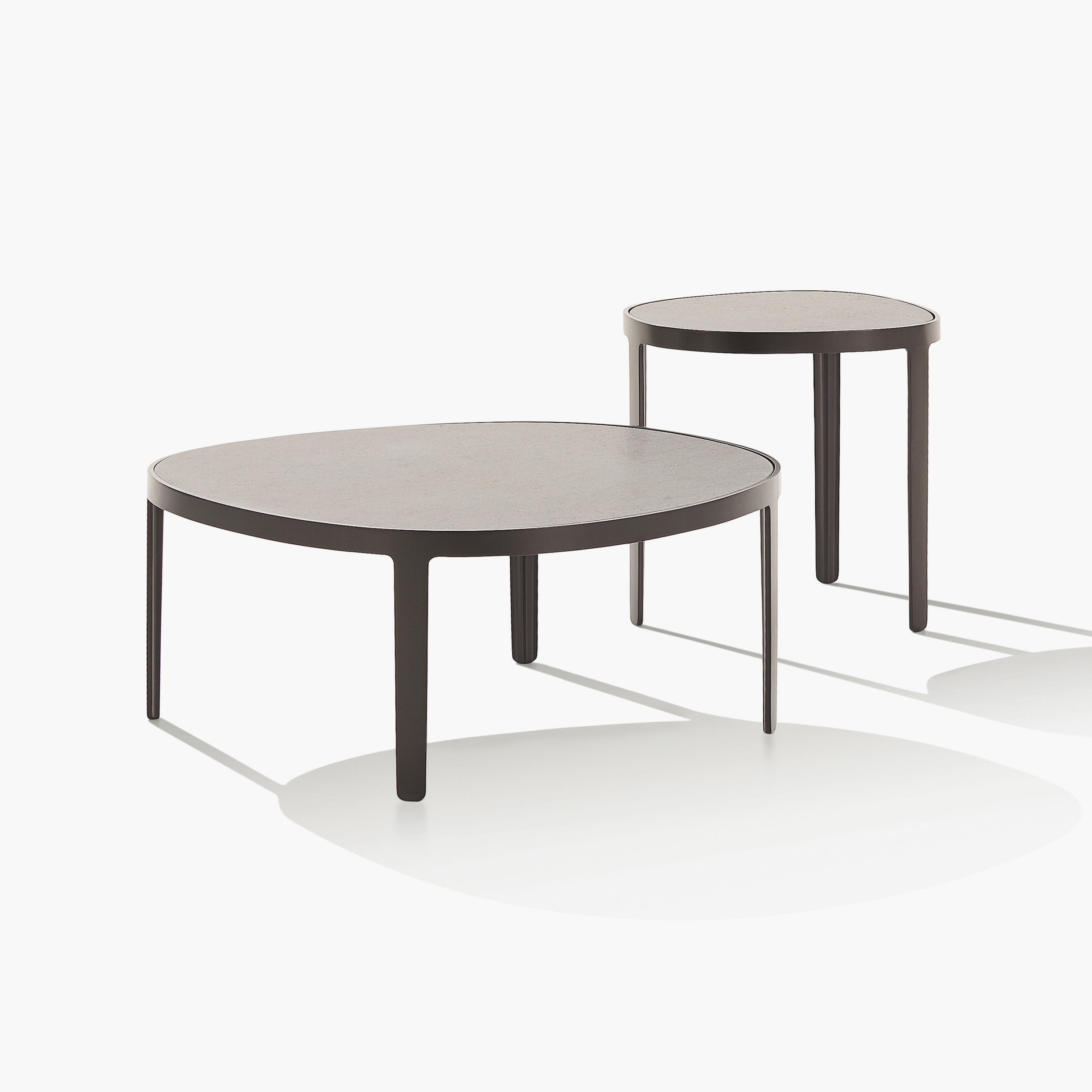 Display product Mad Out coffee tables from manufacturer Poliform