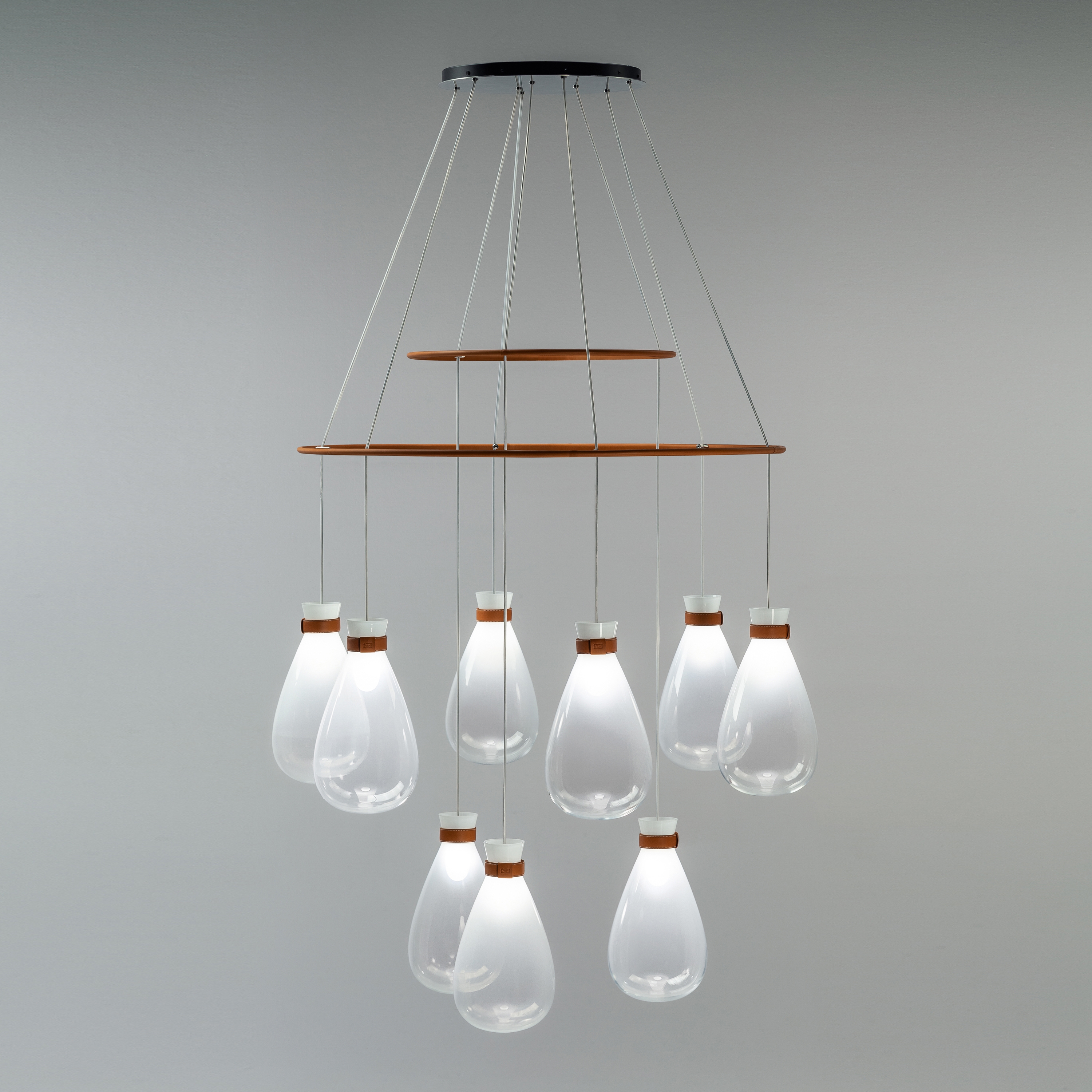 Display product Soffi Chandelier from manufacturer Poltrona Frau