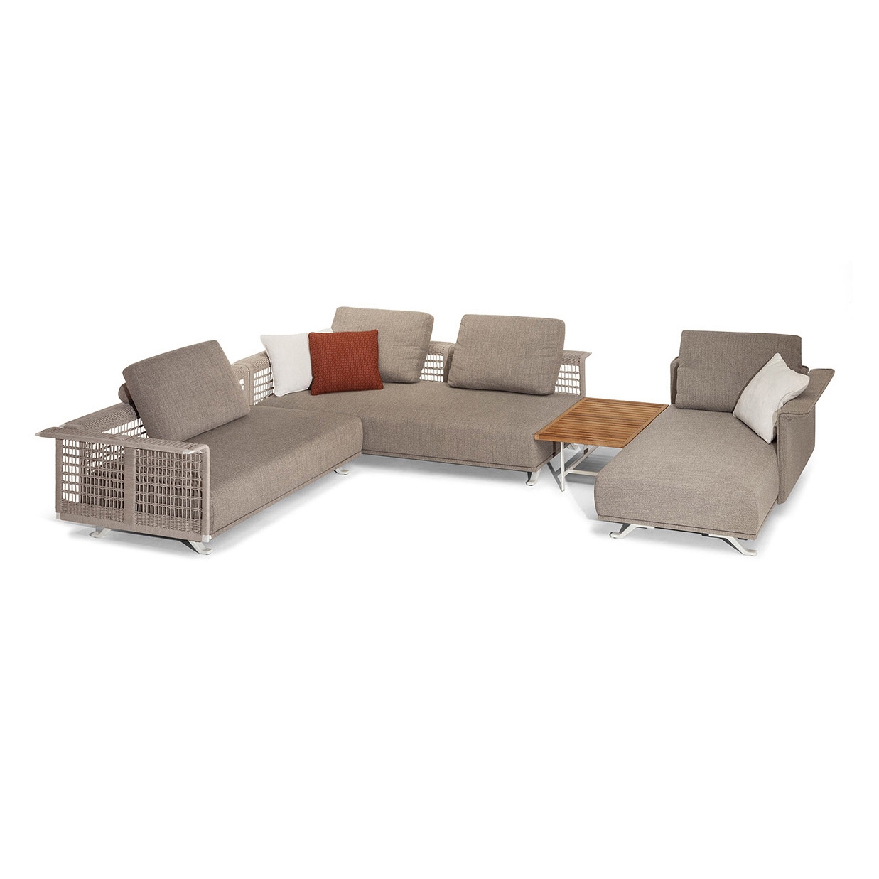 Display product Solaria | Modular sofa from manufacturer Poltrona Frau