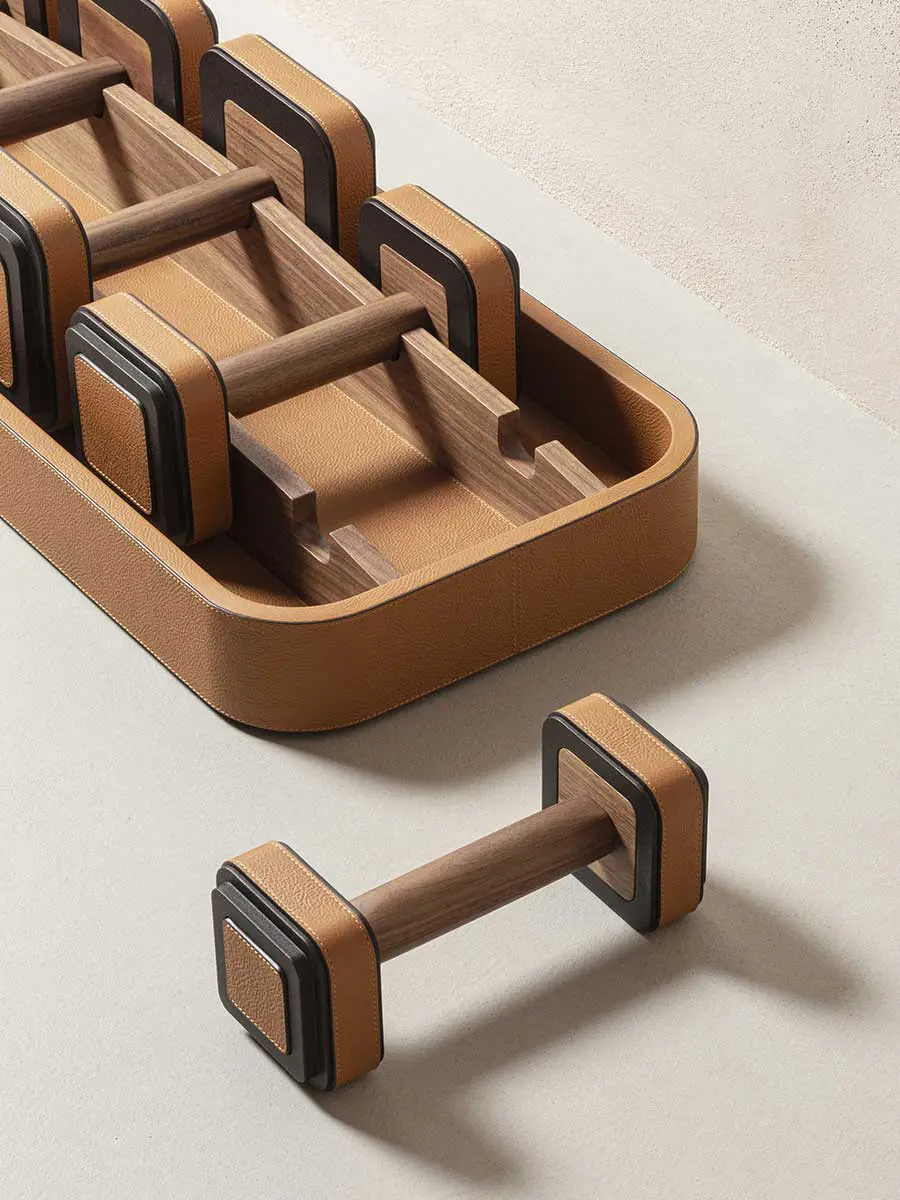 Poltrona Frau - Fitness collection | Set of 6 dumbbells