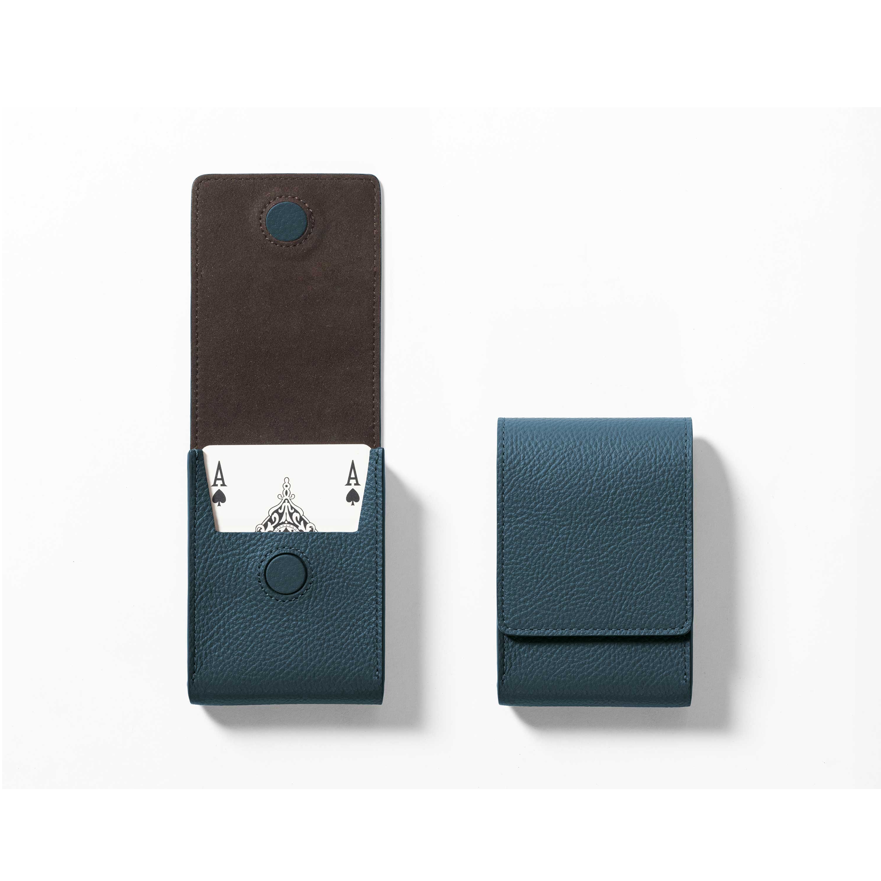 Games collection | Pochette de cuero para cartas de juego