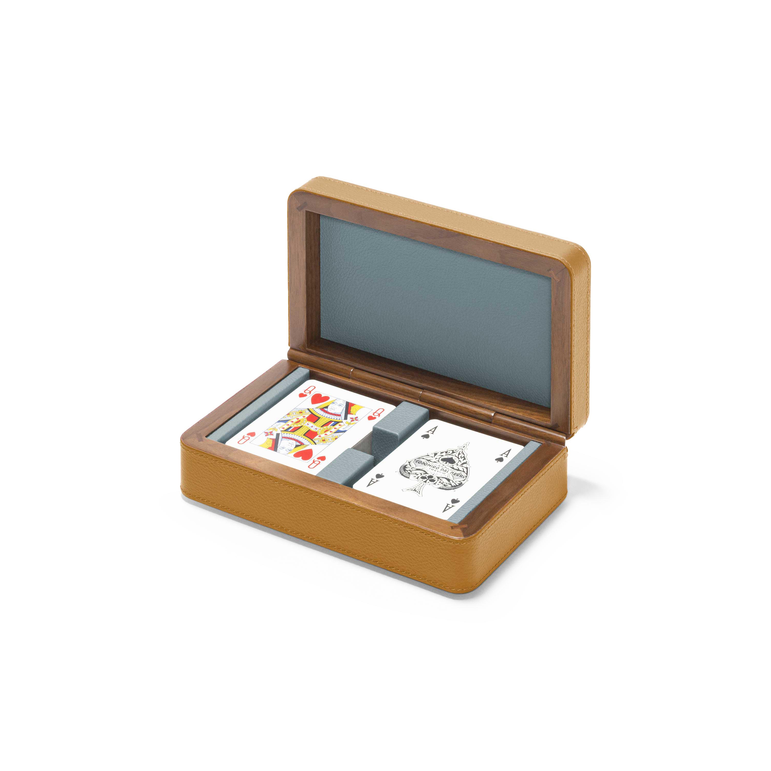 Games collection | Cards wooden box