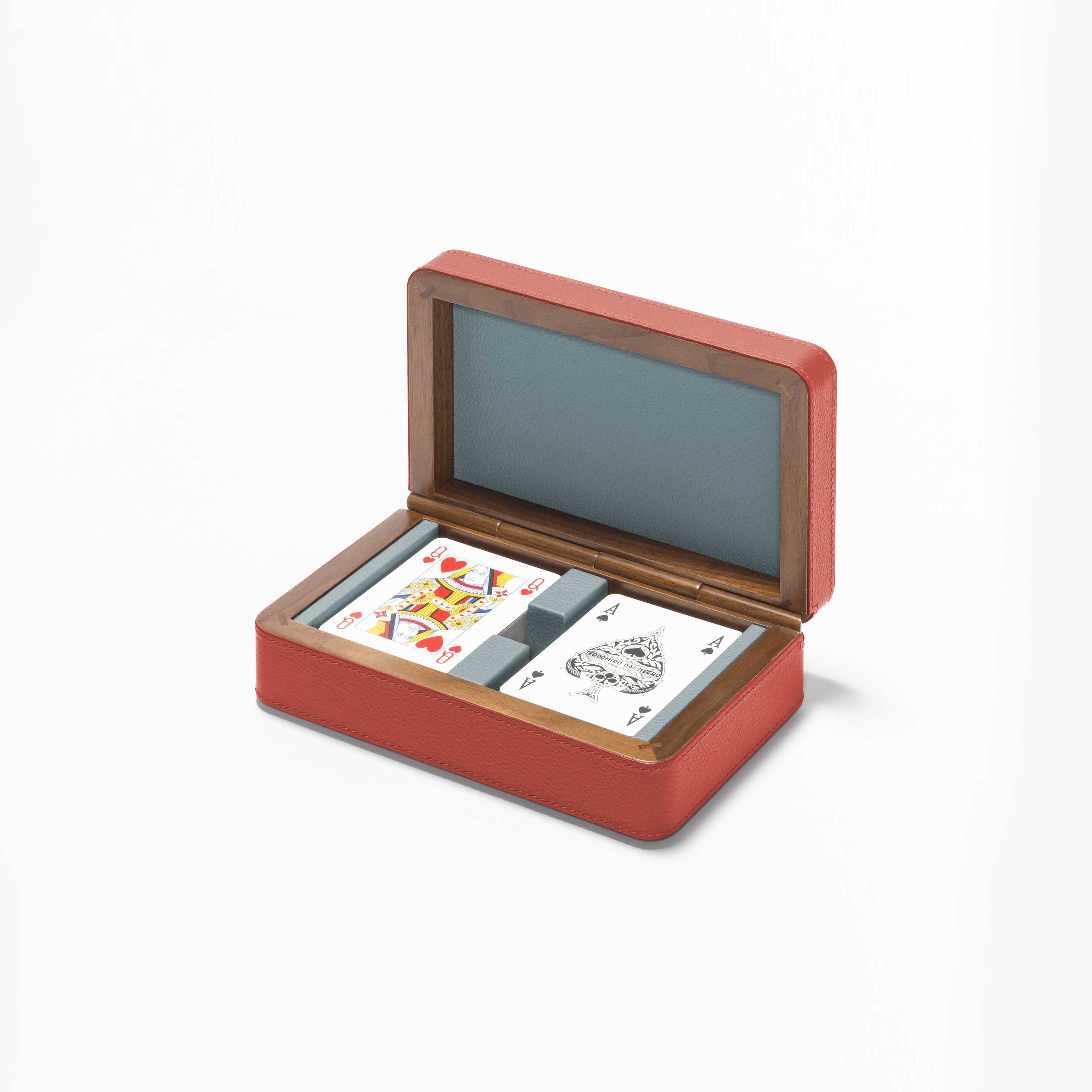Games collection | Cards wooden box