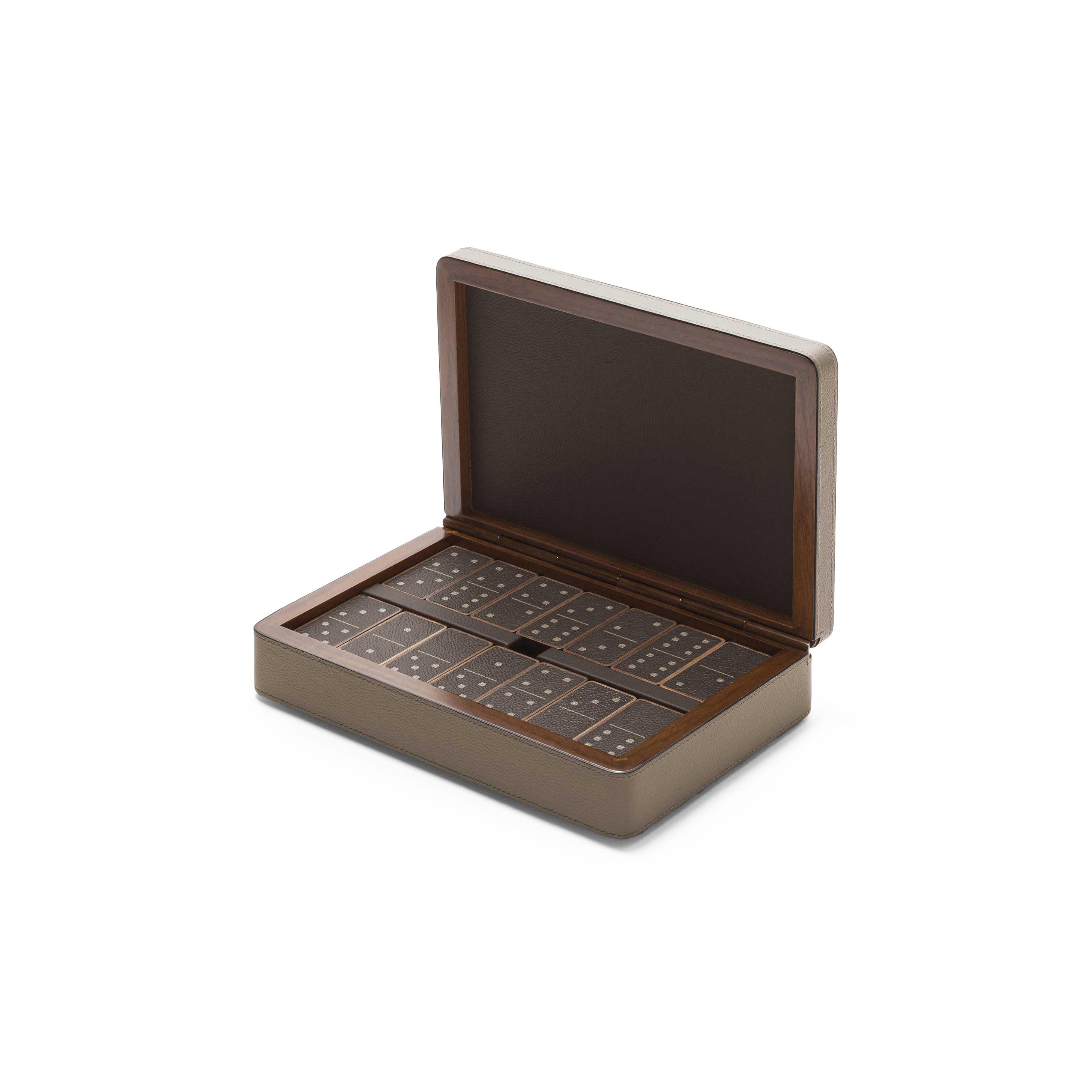 Games collection | Domino wooden box
