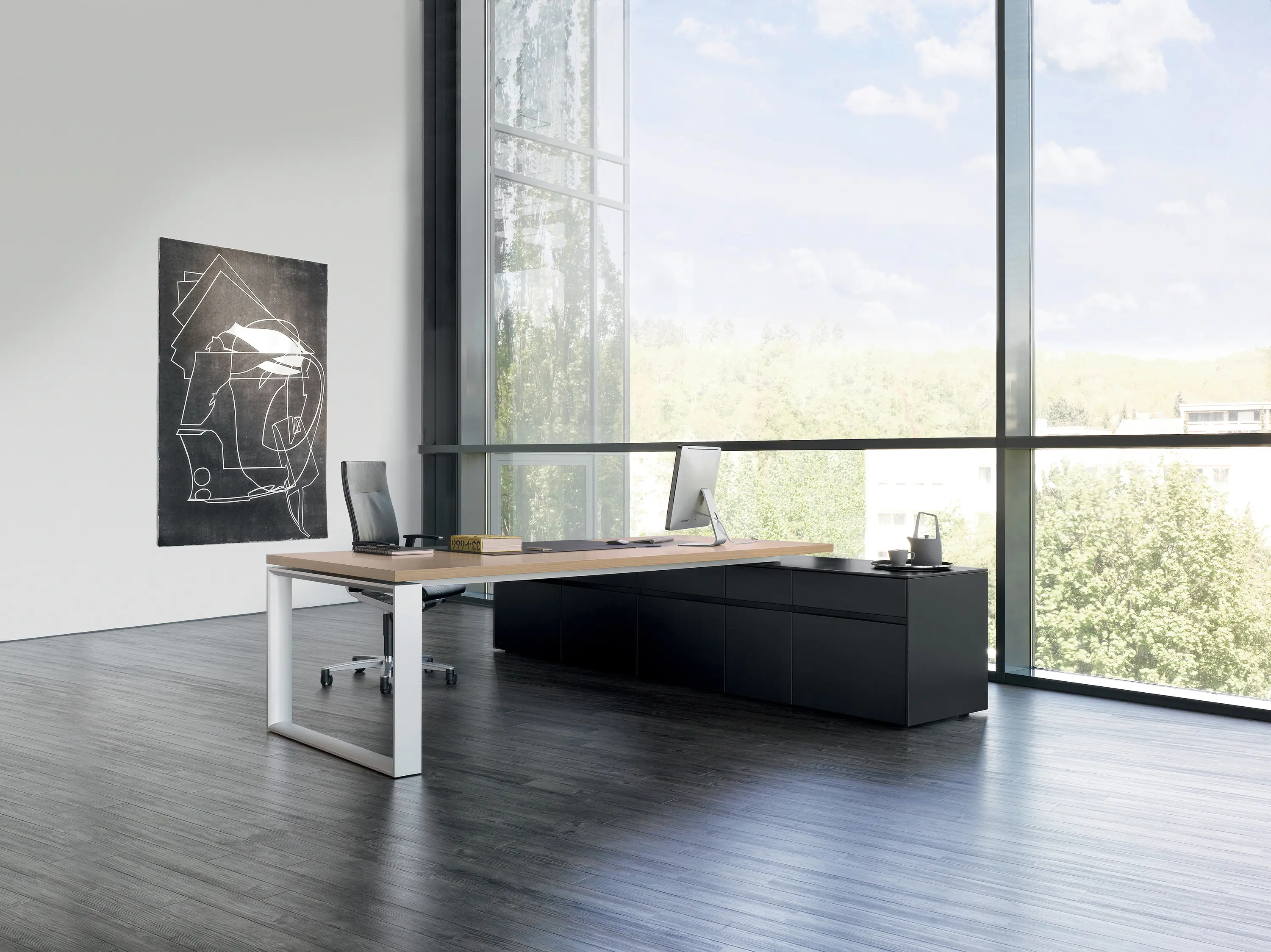 RENZ - Sono  Schreibtisch mit Toolboard