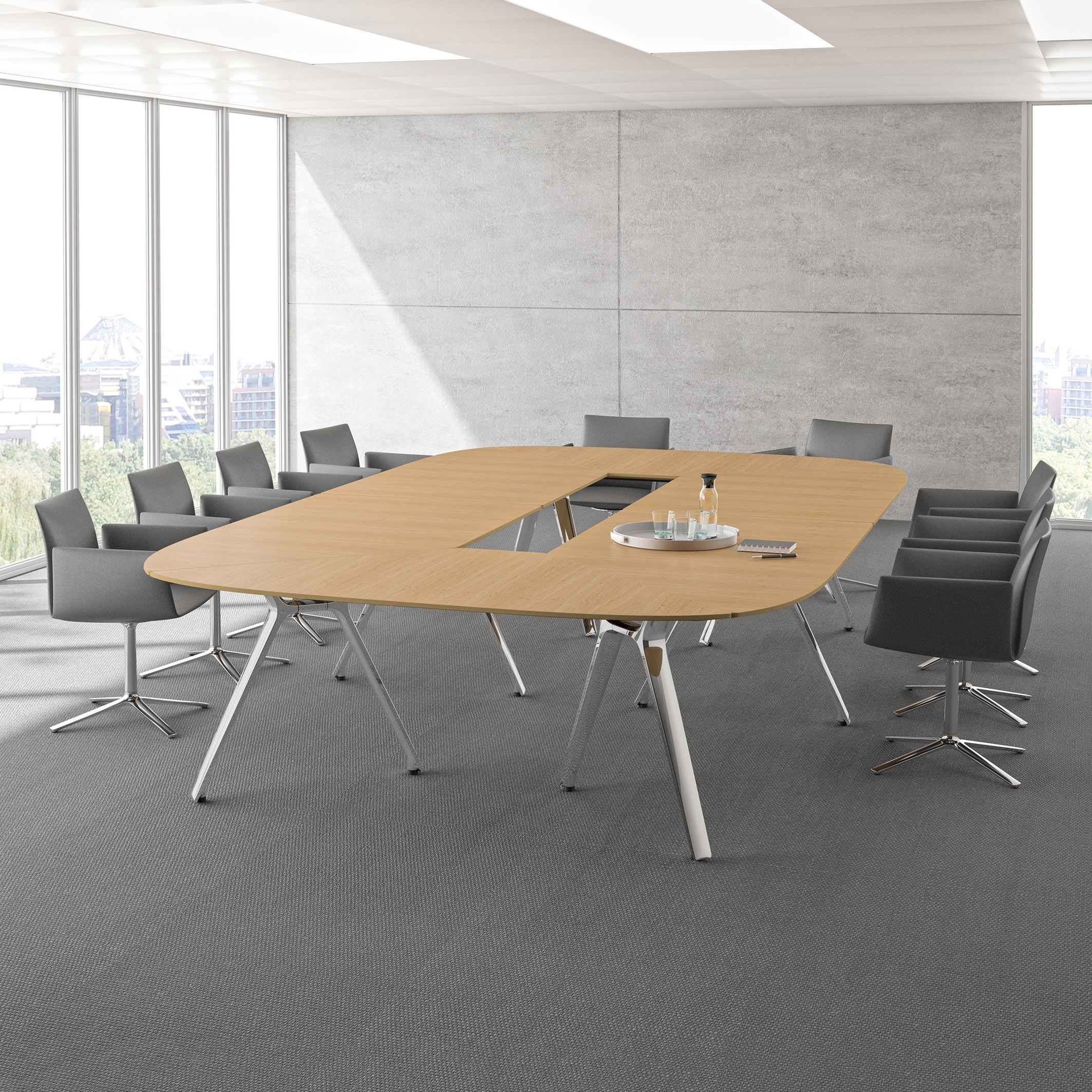 Display product Convo conference table from manufacturer RENZ