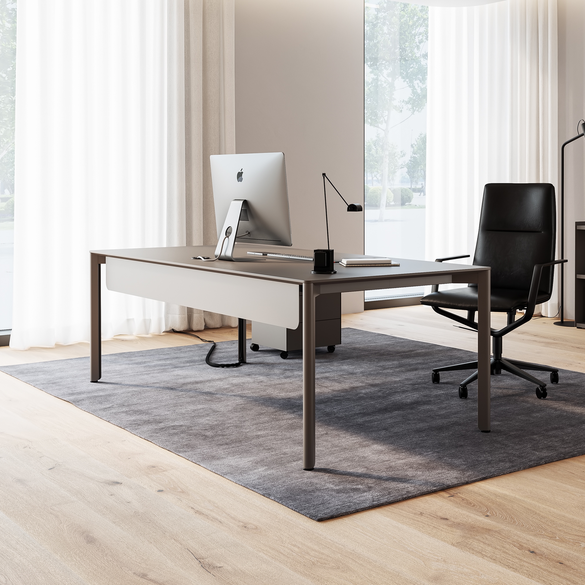 Slide desk