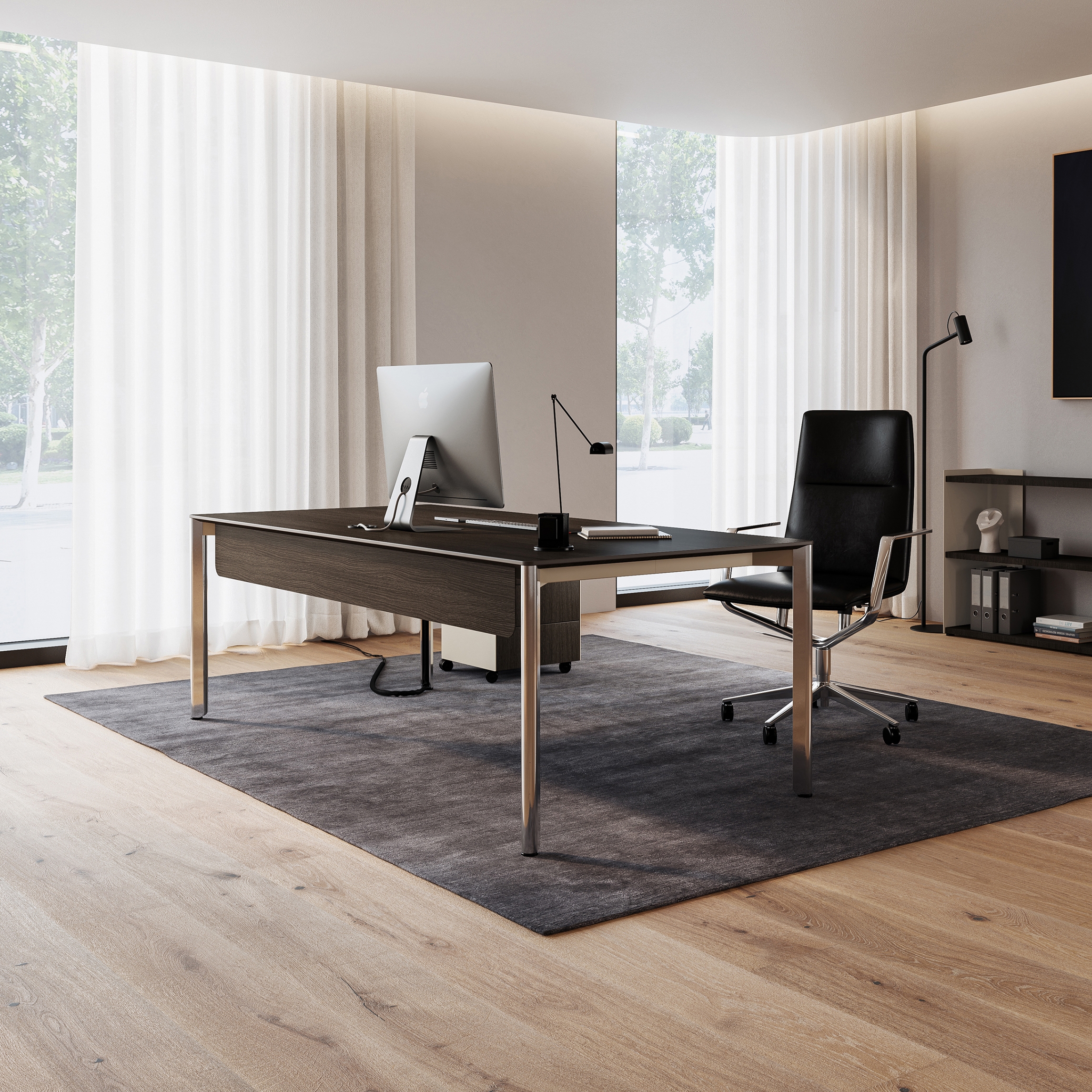 Slide desk