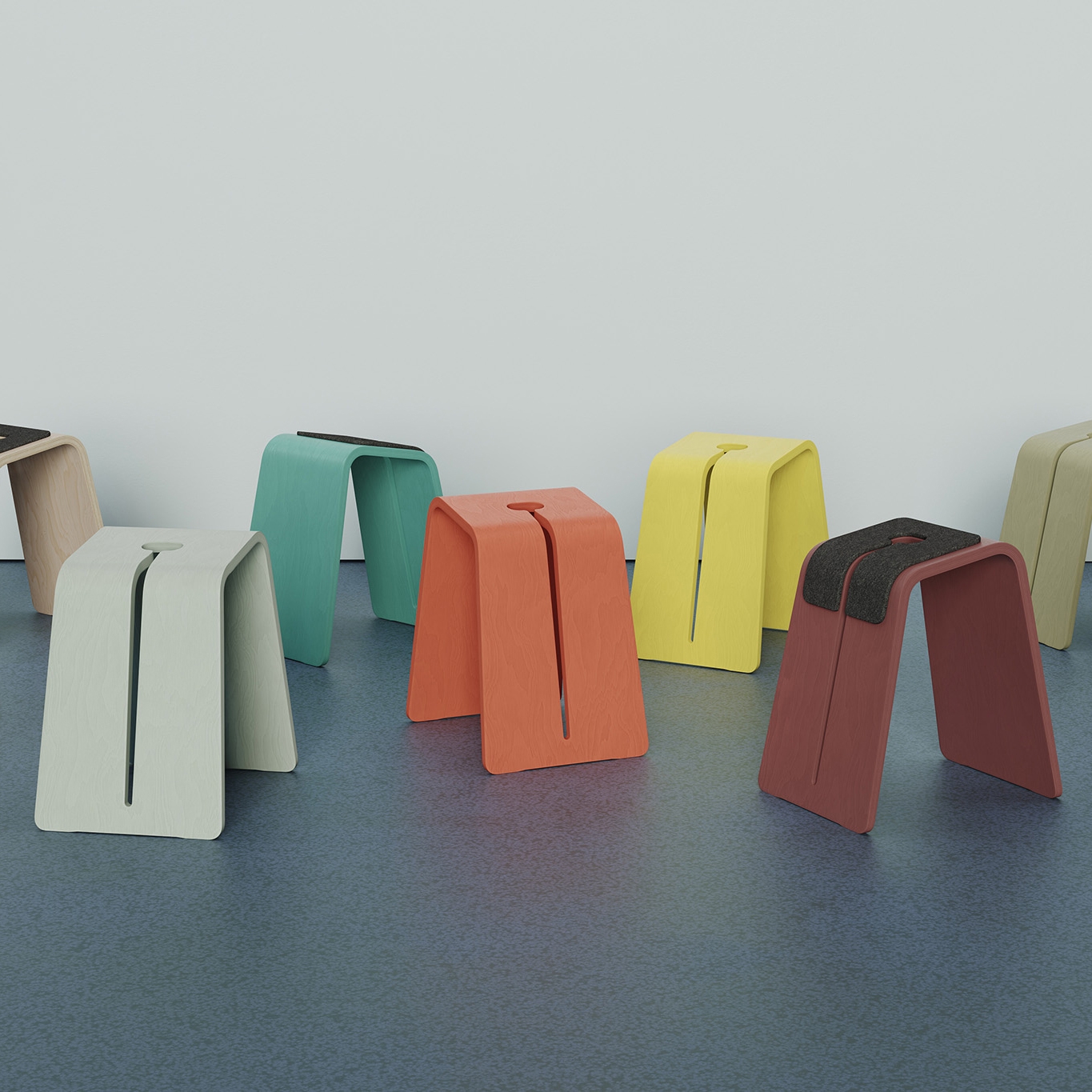 Mostrar el producto Showtime stools del fabricante RENZ