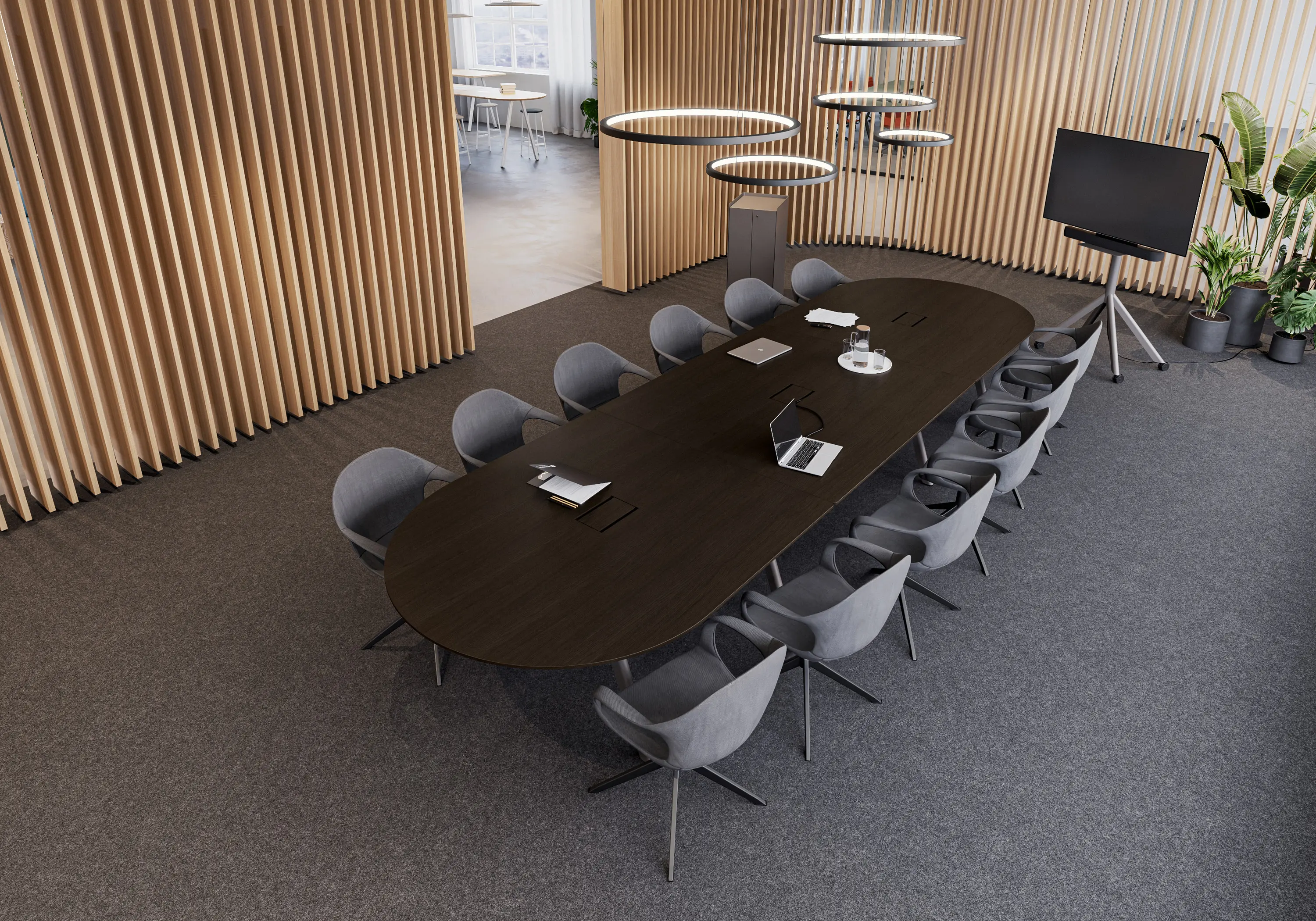 RENZ - Slide Connect flexible meeting table