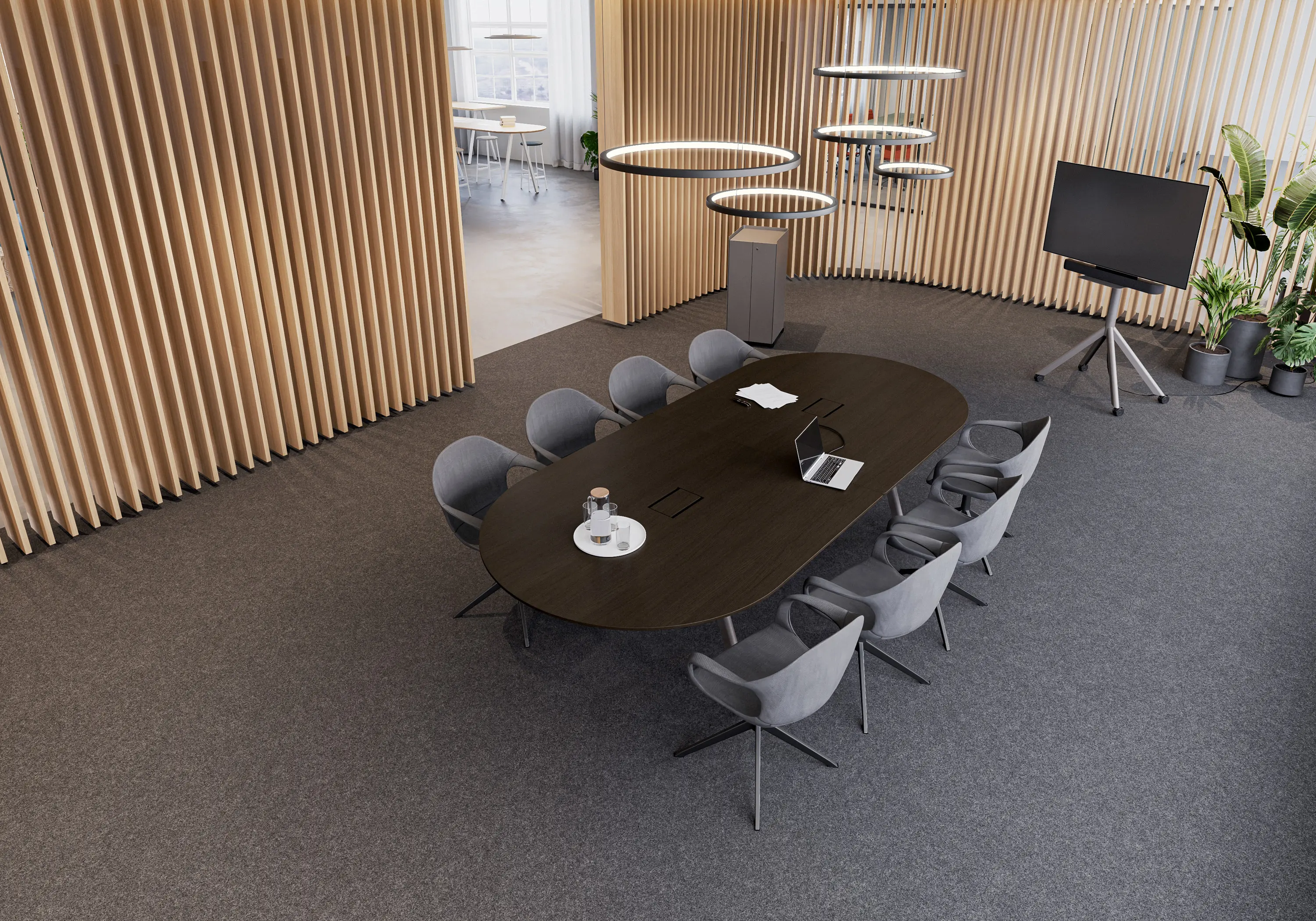 RENZ - Slide Connect flexible meeting table