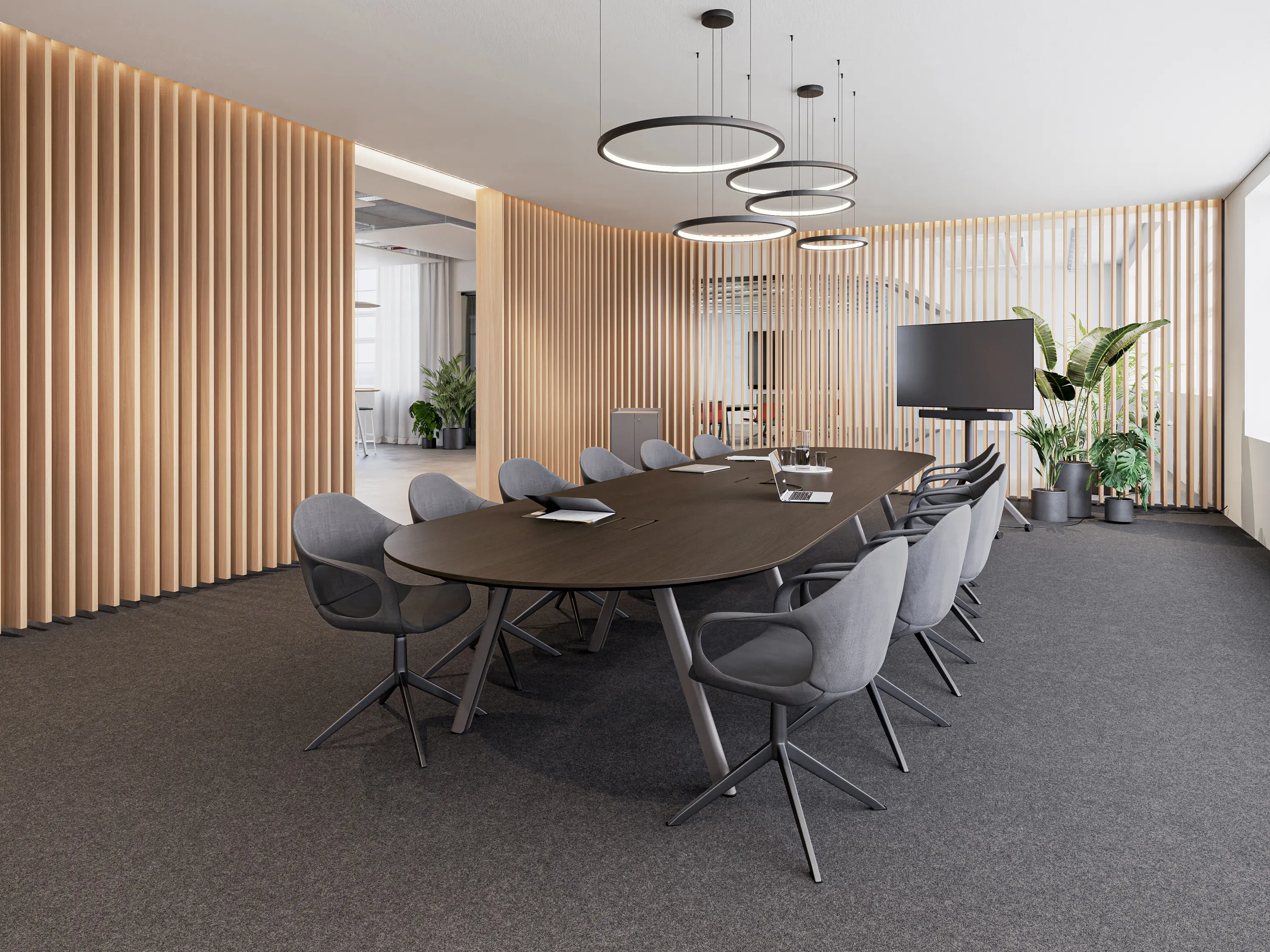 RENZ - Slide Connect flexible meeting table