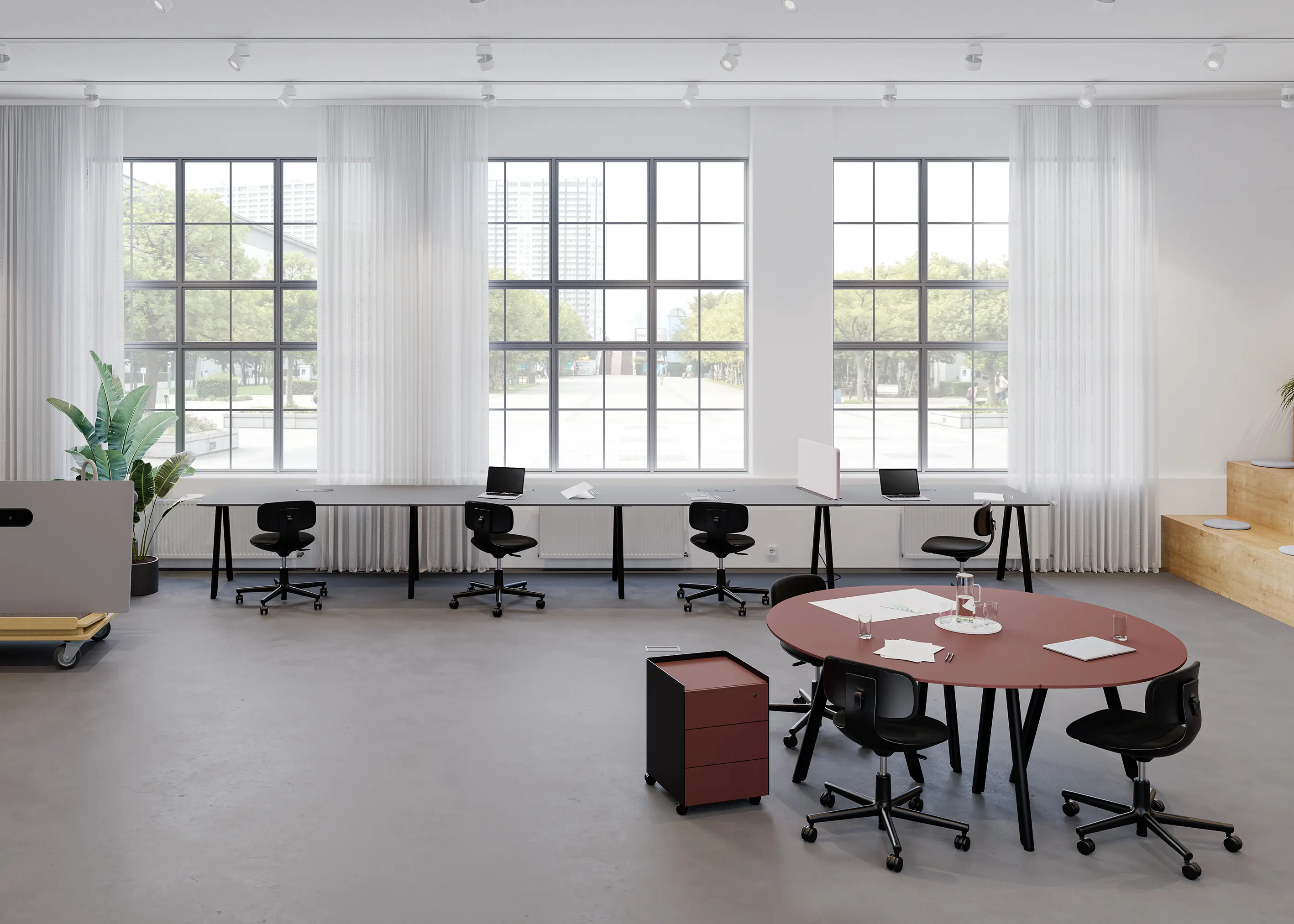 RENZ - Slide Connect flexible table system