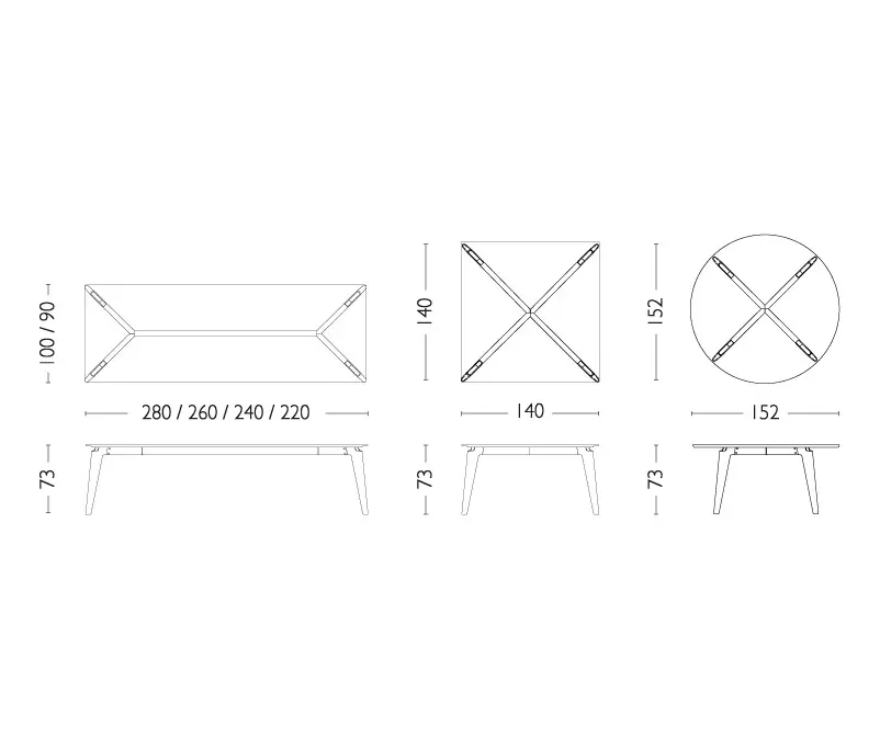Röthlisberger Kollektion - Takushi Table