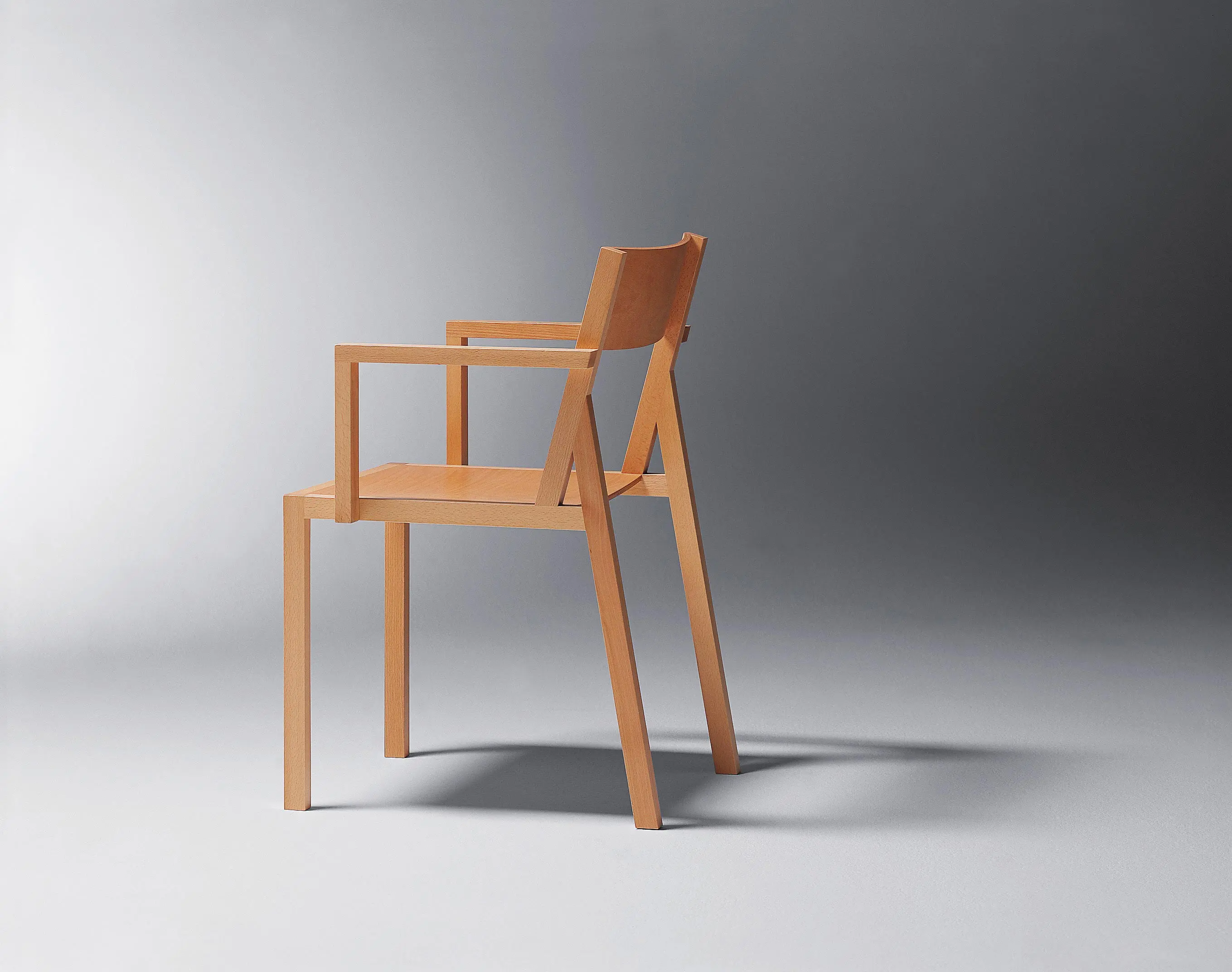 Schmidinger Möbelbau - Steiner | Chair Delta with armrests