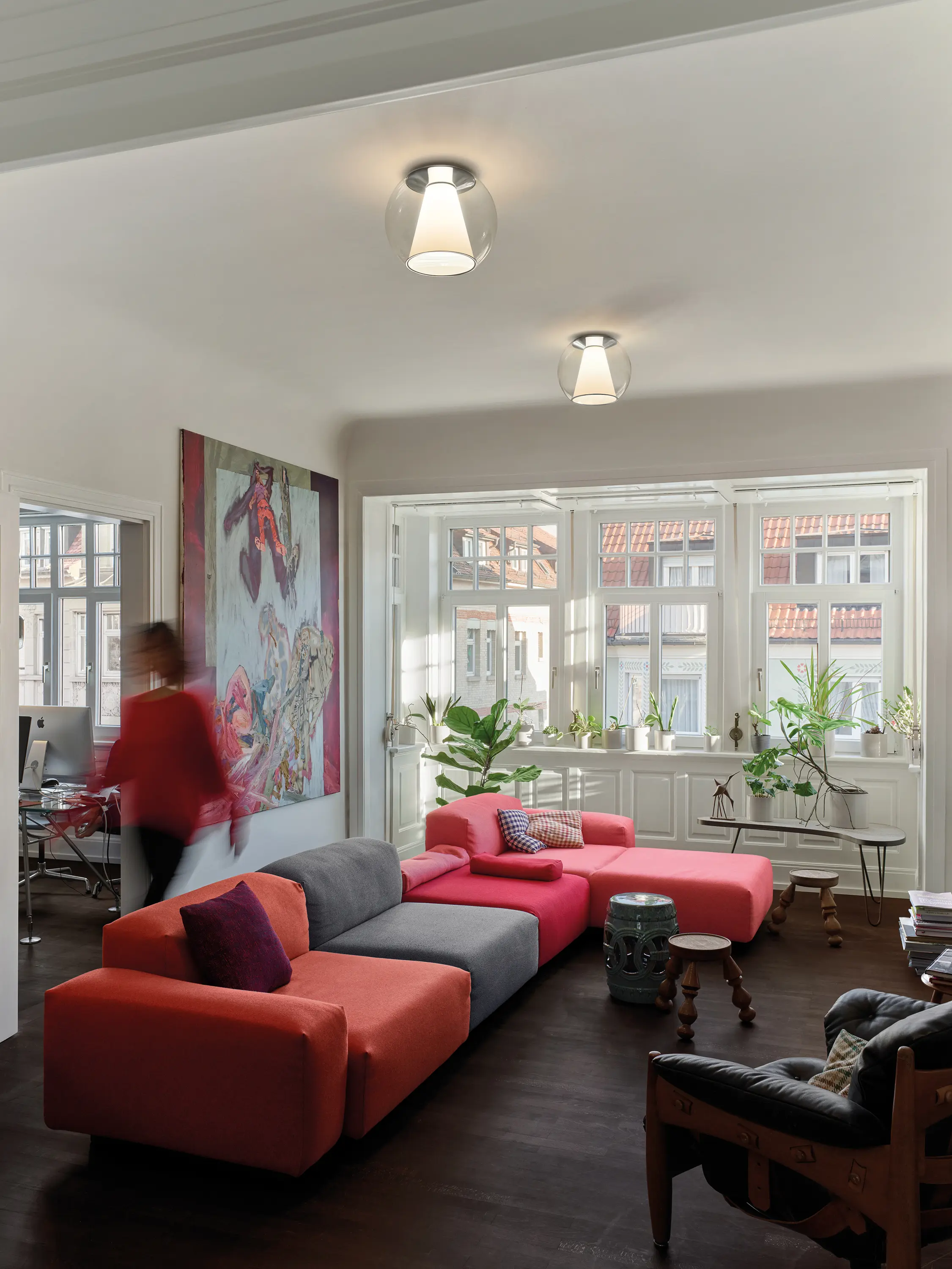 serien.lighting - DRAFT Suspension Rope S | Brown