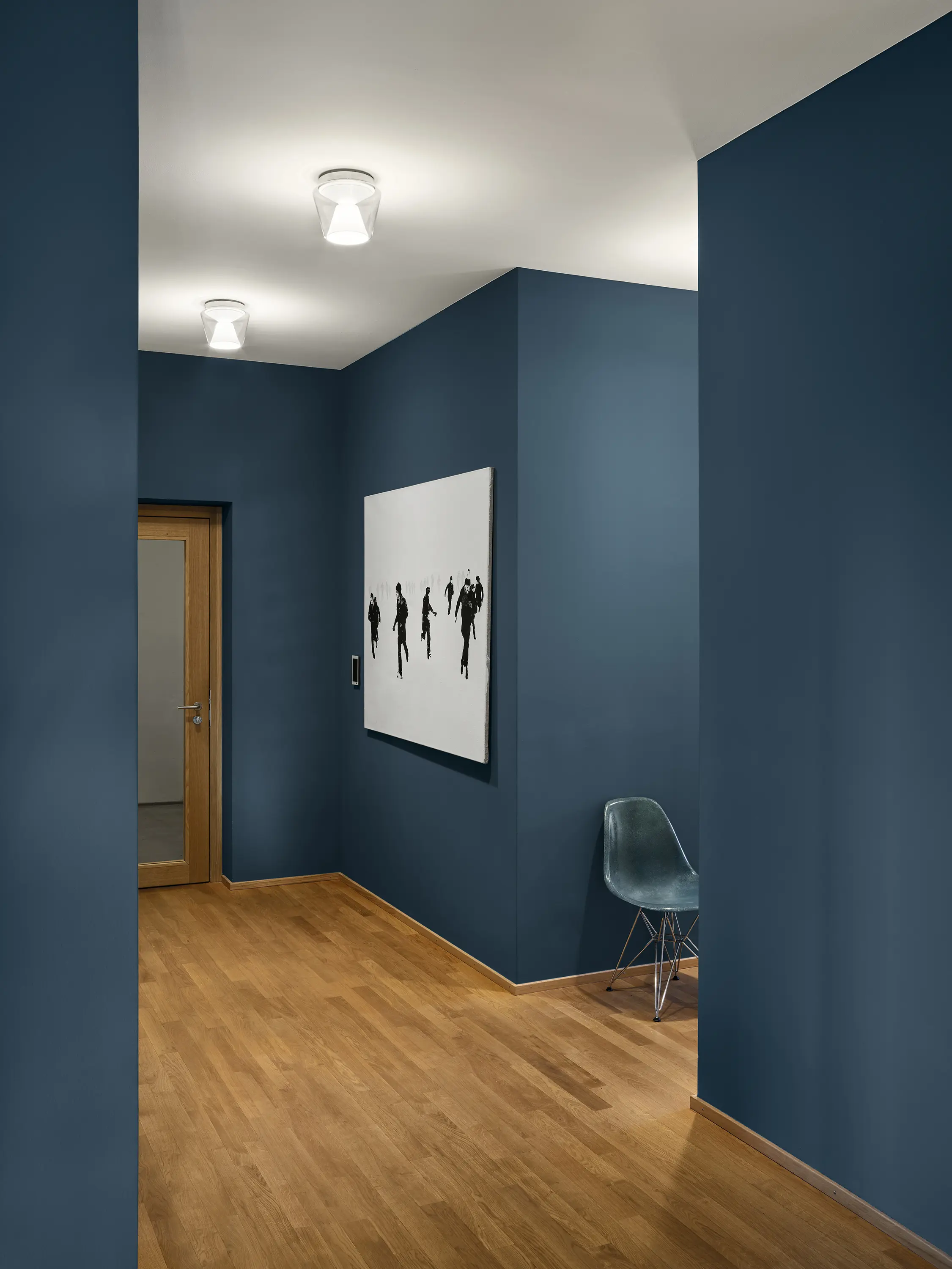 serien.lighting - ANNEX LED Suspension | reflector crystal