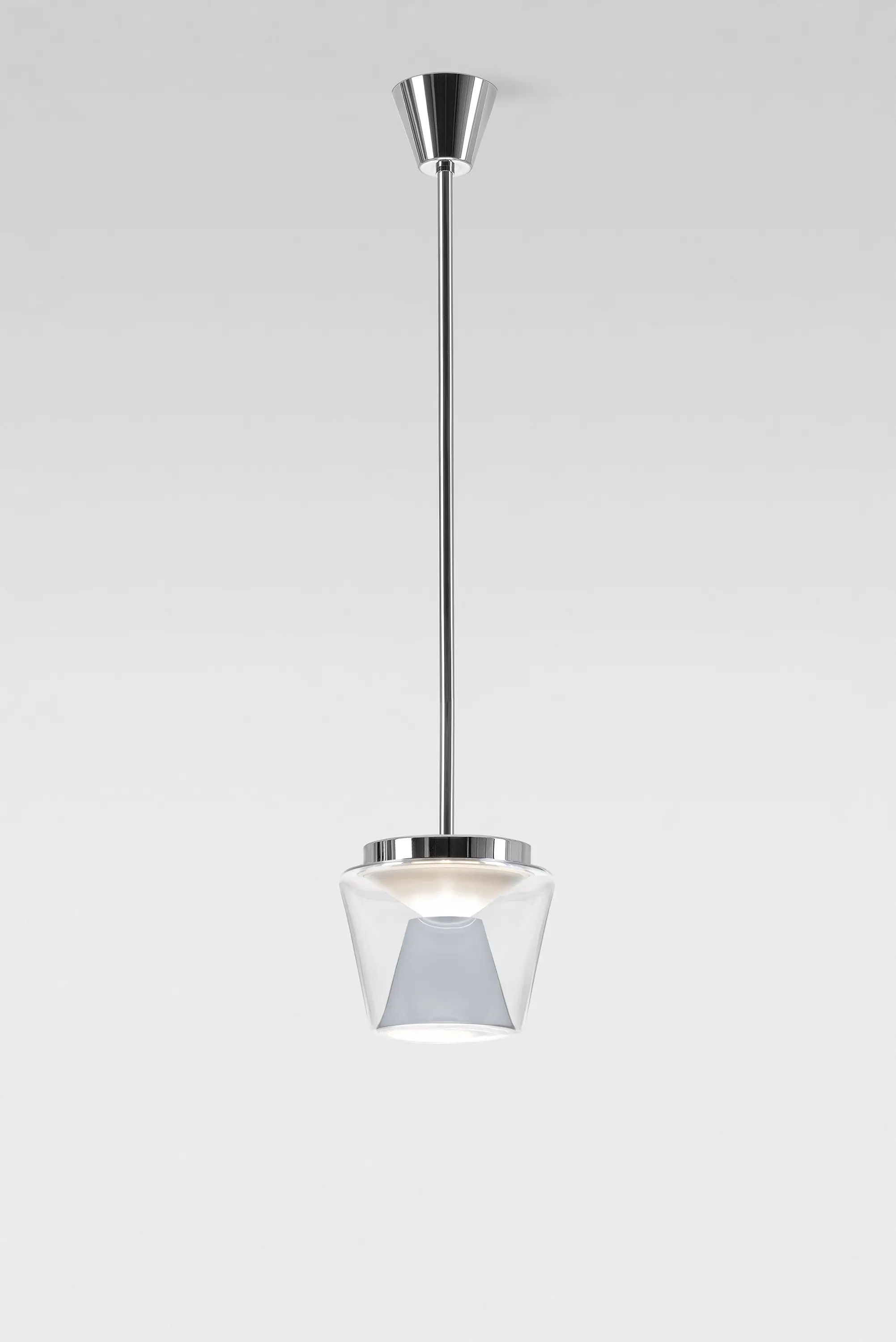 serien.lighting - ANNEX LED Suspension | reflector polished