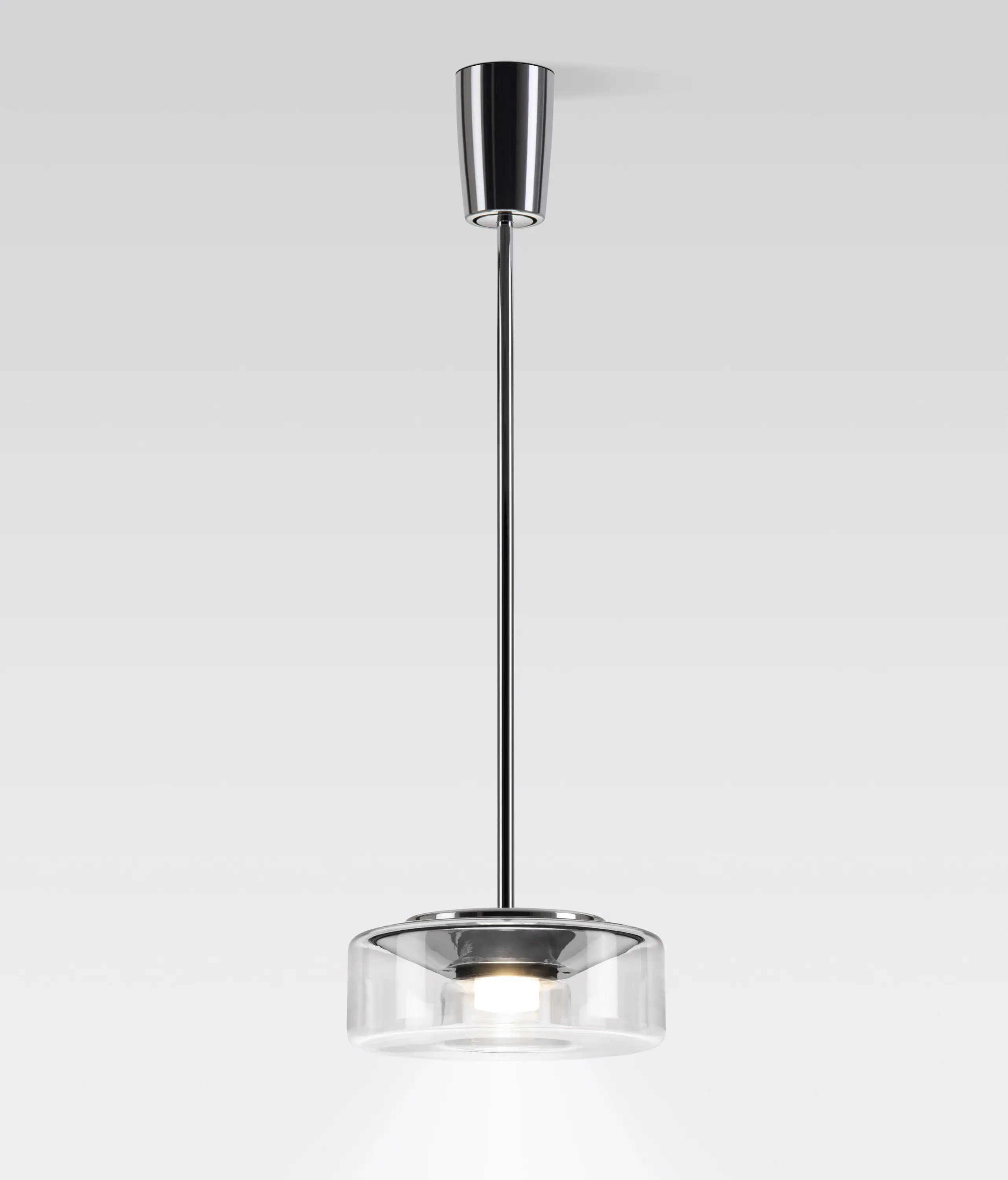serien.lighting - CURLING Suspension Tube | shade clear