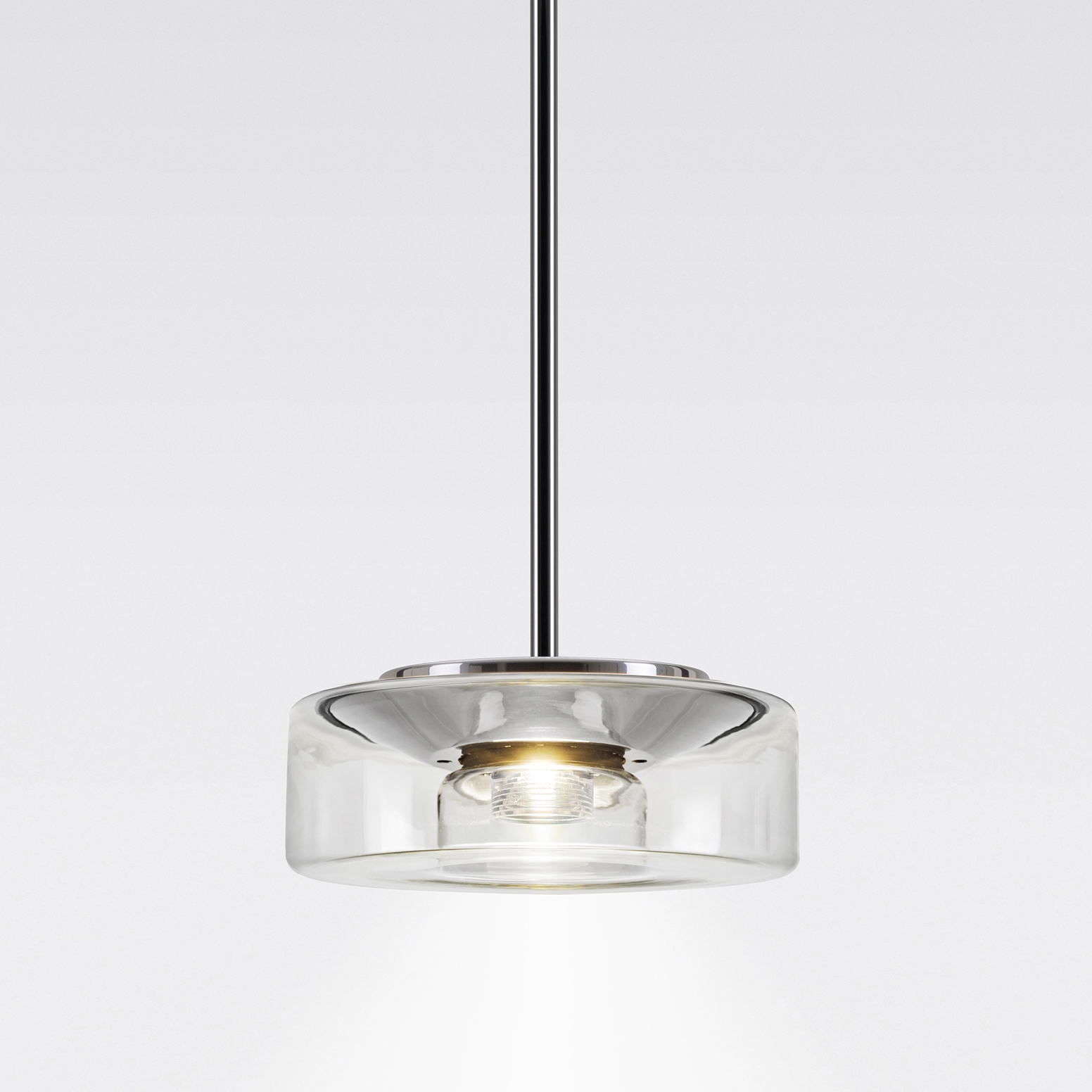 Display product CURLING Suspension Tube | shade clear from manufacturer serien.lighting